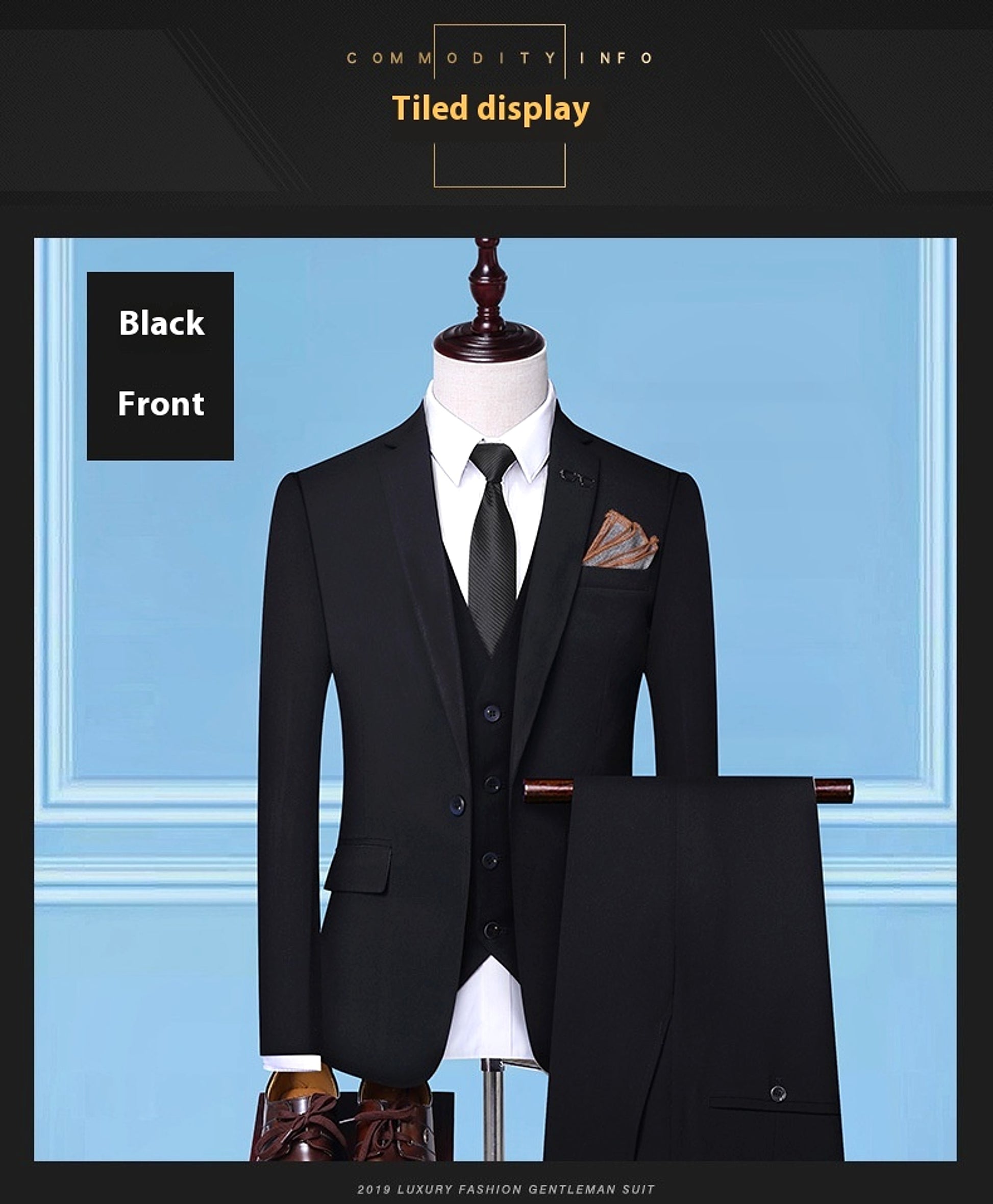 CavalierClass™ – 3PC Men's Banquet Suit Set - enhanced image 11