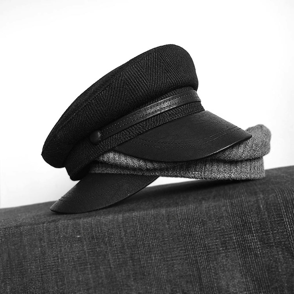 Retro Navy Style Fashion Navy Hat - enhanced image 11