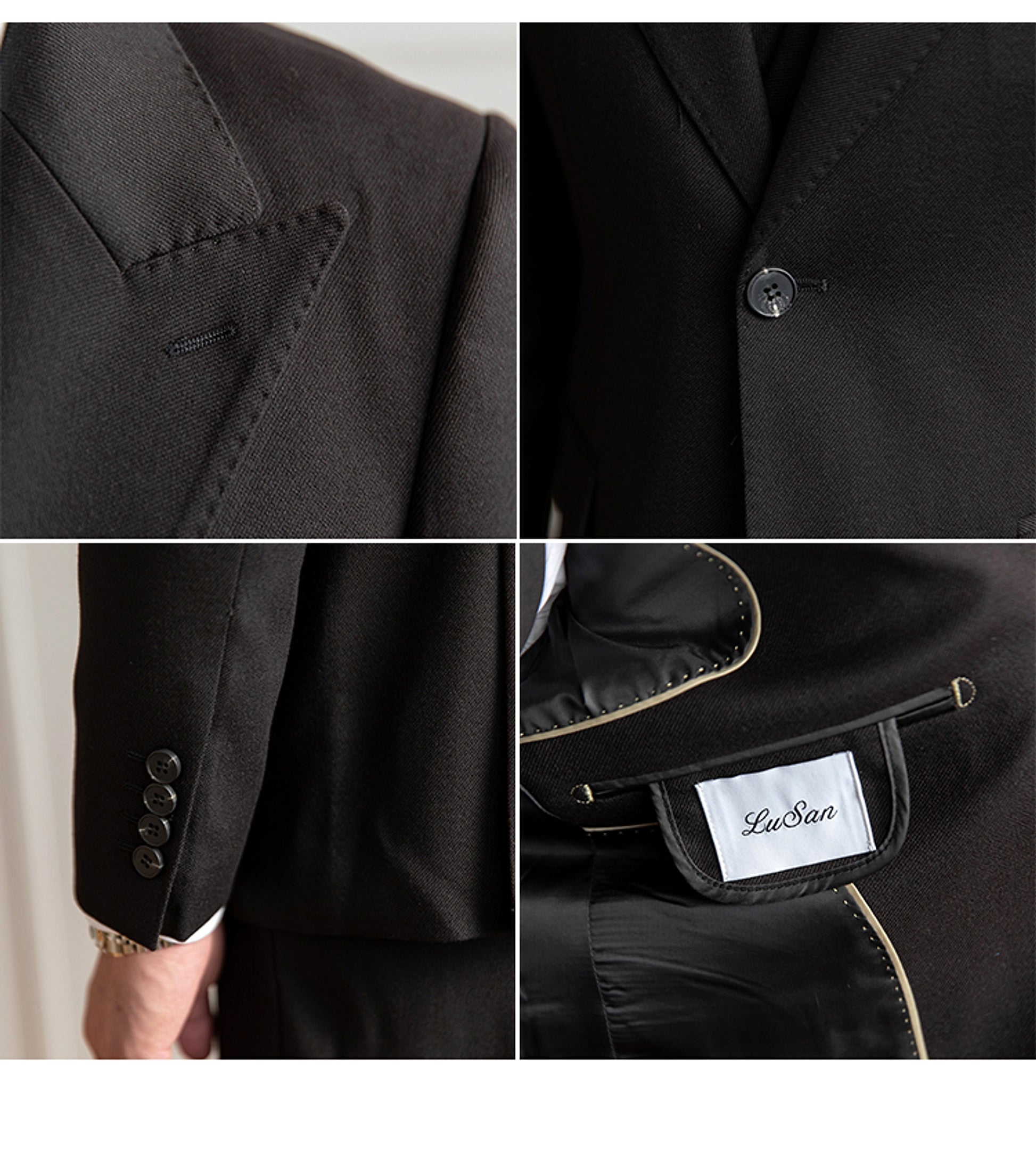 RoyalForm™ Men's Business Jacket – British Tailored Fit - enhanced image 11
