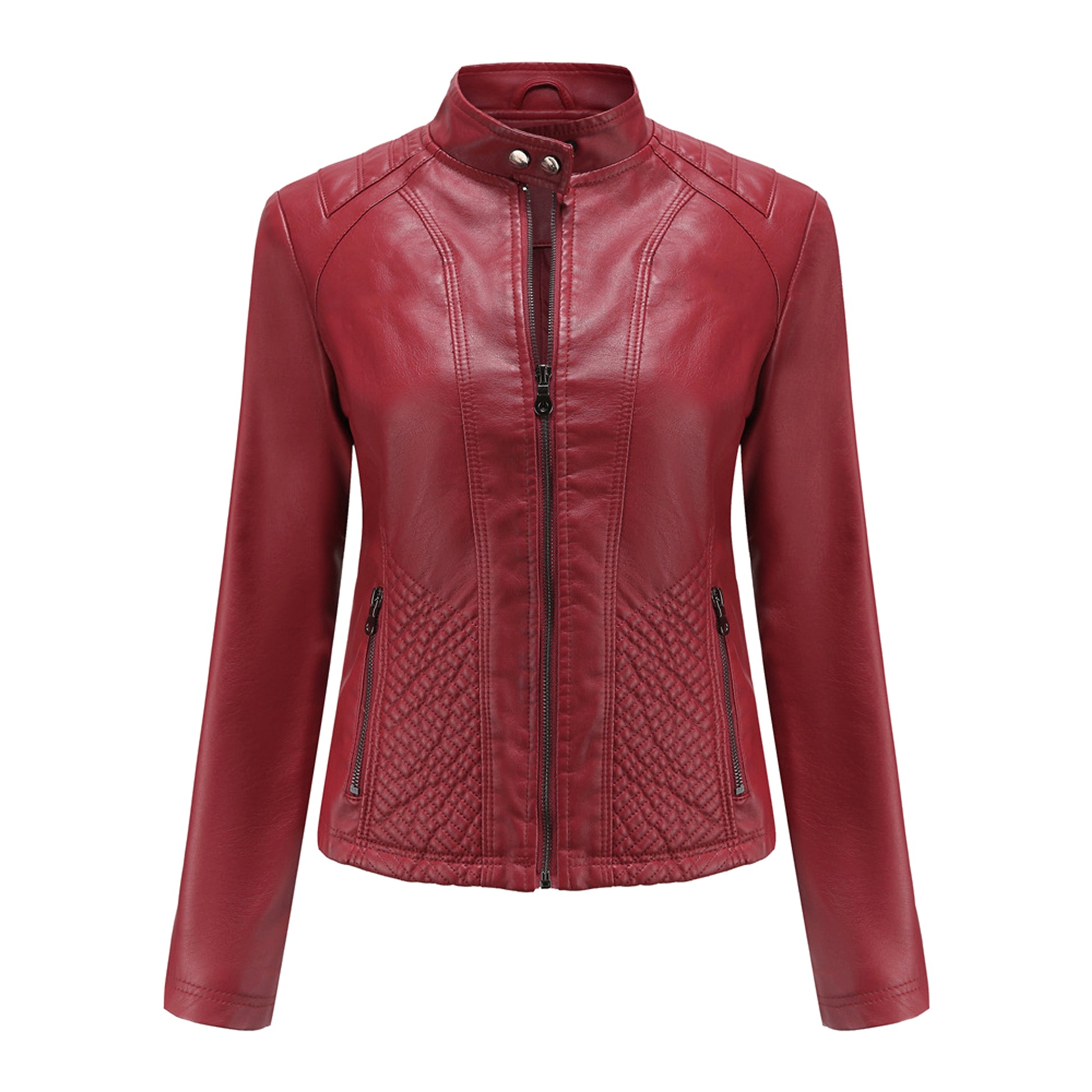 UrbanEdge™ PU Leather Jacket – Sleek Moto Edition - enhanced image 11