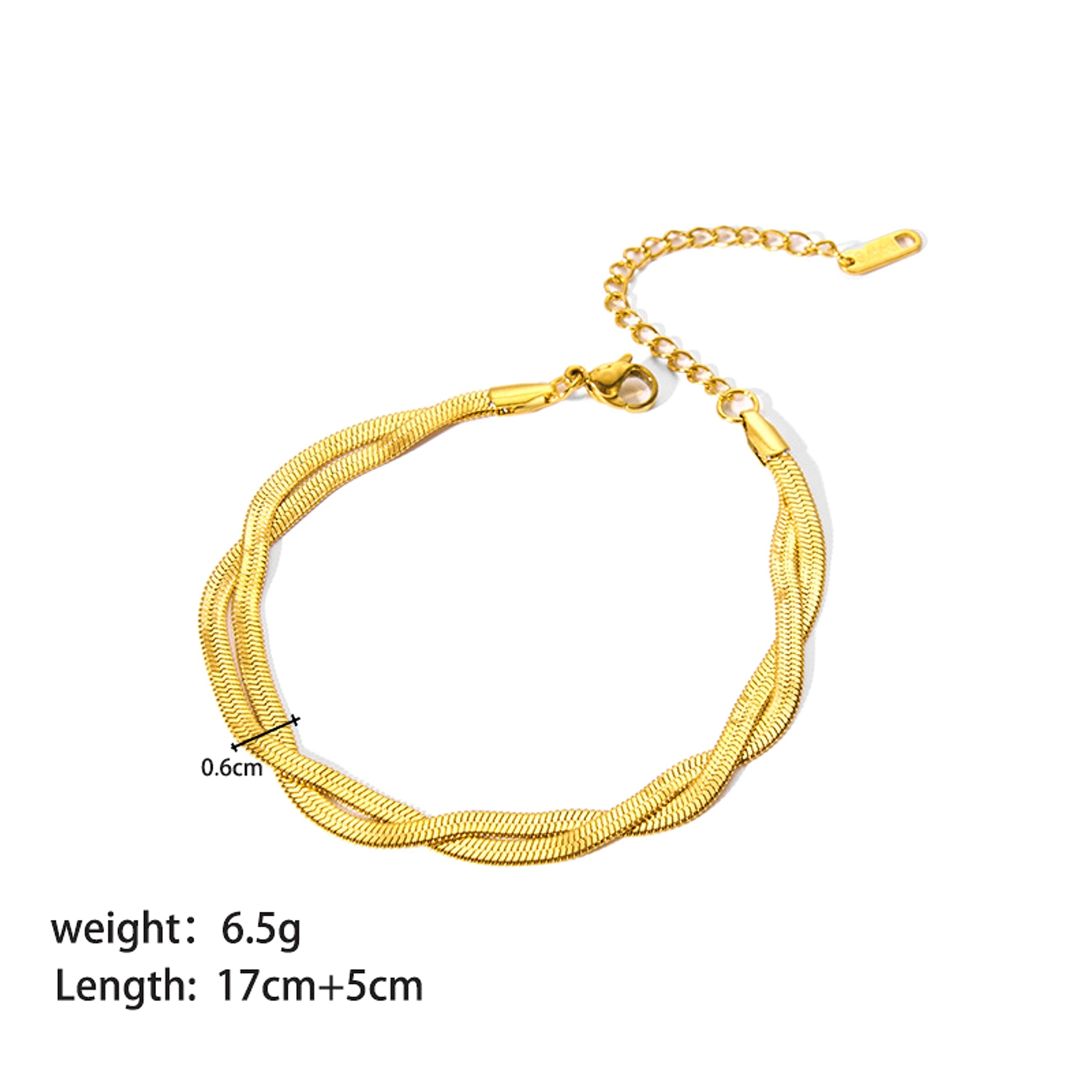 Elegant Gold-Plated Bracelet – Timeless & Stylish for Every Occasion - enhanced image 11