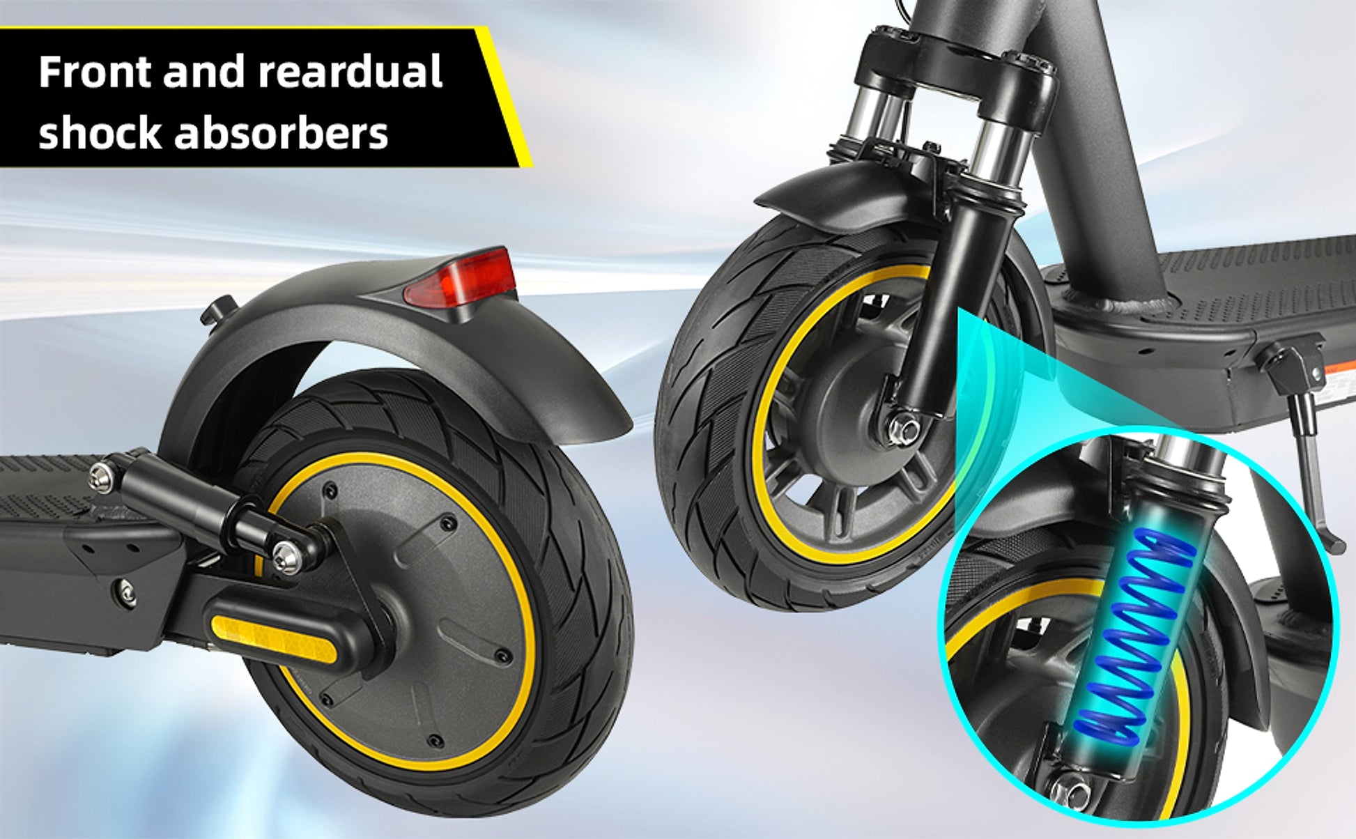 VoltStrider™ DMAXX – 10" App-Connected Electric Scooter (350W, Foldable, Anti-Theft) - enhanced image 11