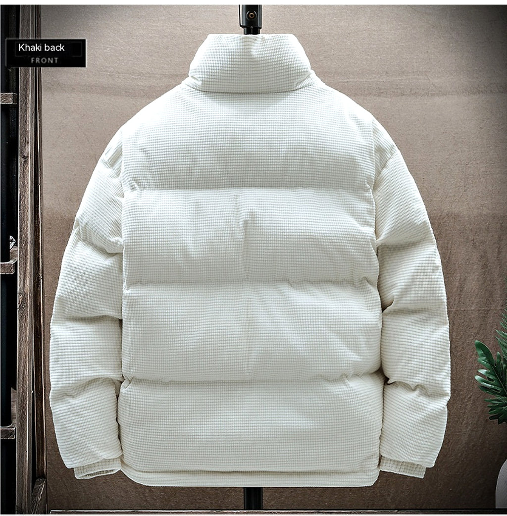 Waffle Coat Winter Warm And Trendy Cotton Coat - enhanced image 11