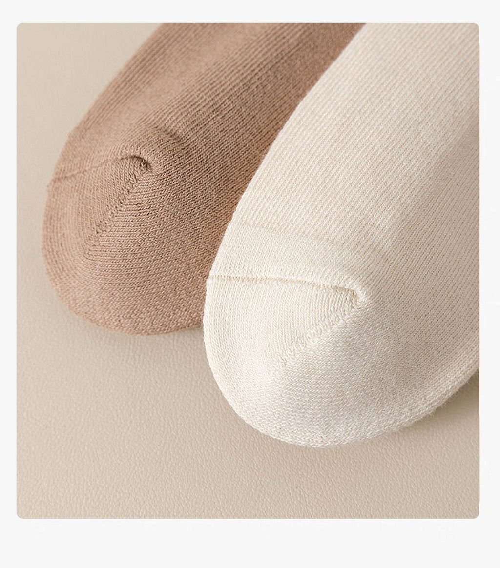 Winter Fleece-lined Thickened Middle Tube Cotton Thermal Terry Long Tube Casual Socks - enhanced image 11
