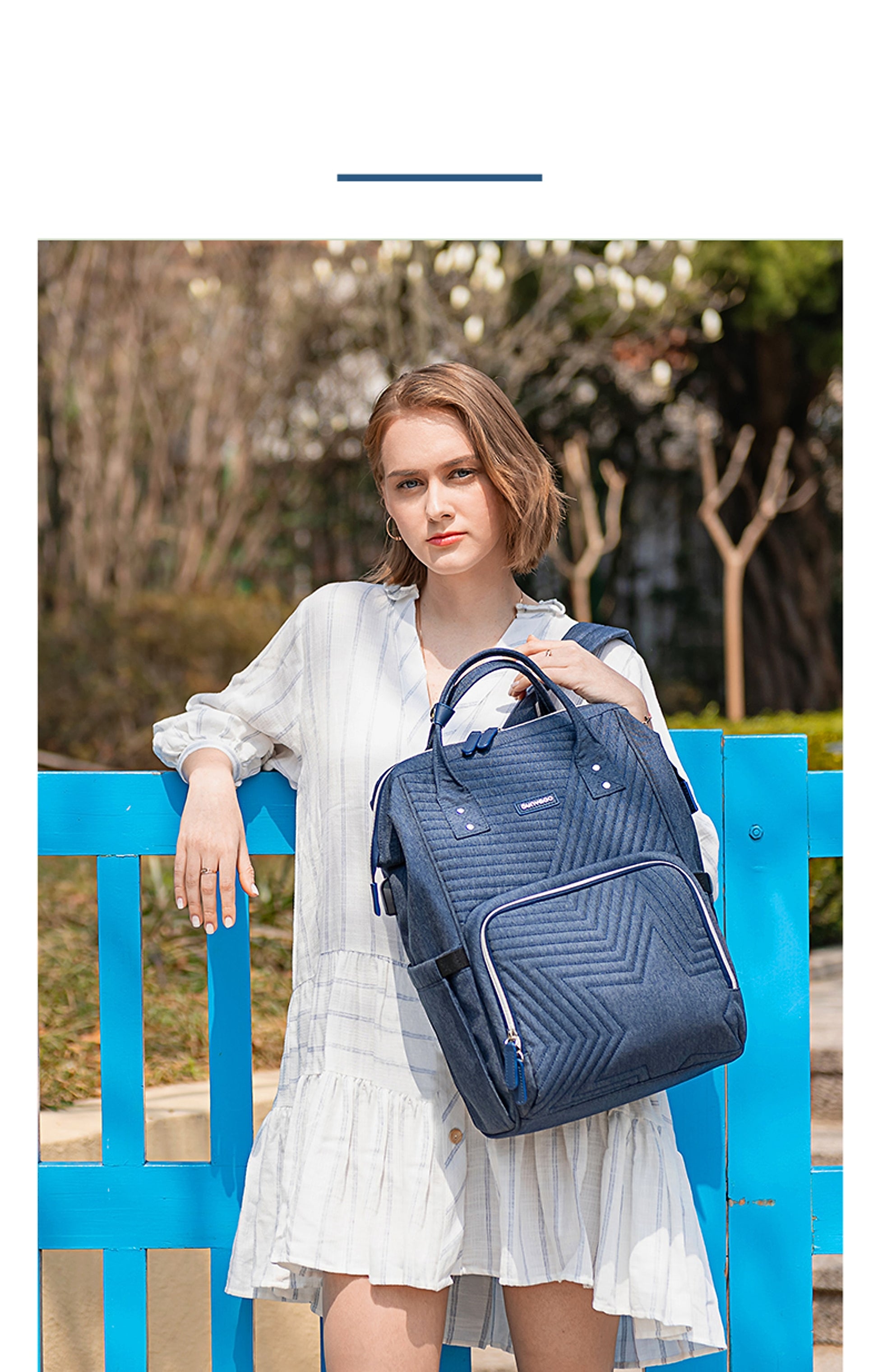 ALLFASHION™ – SmartMom USB Diaper Backpack - enhanced image 12