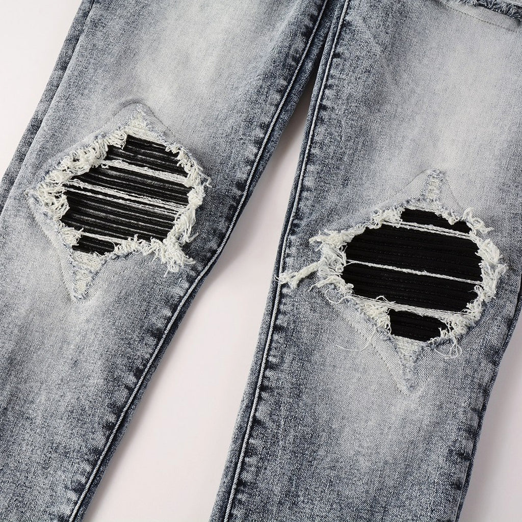 American Retro Jeans Trendy Men - enhanced image 12