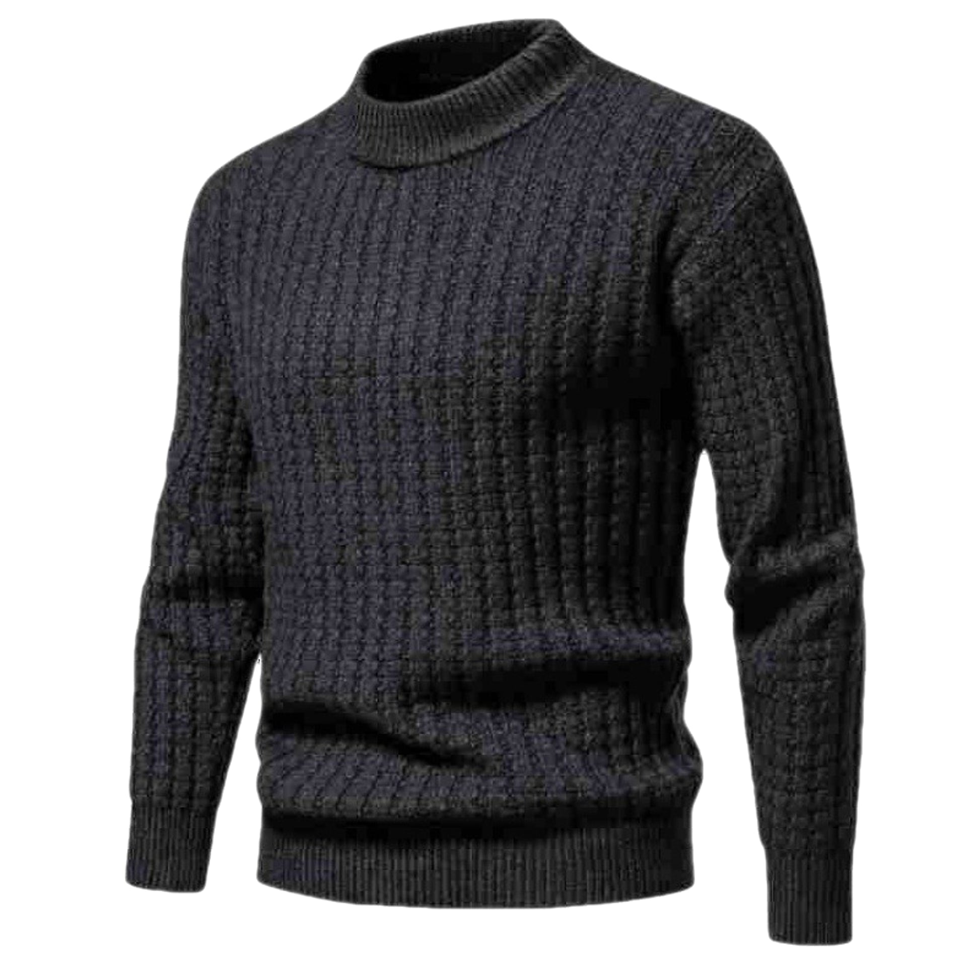 A.1. Autumn Men's Knitwear Solid Color Round Neck Fashion Sweater - enhanced image 12