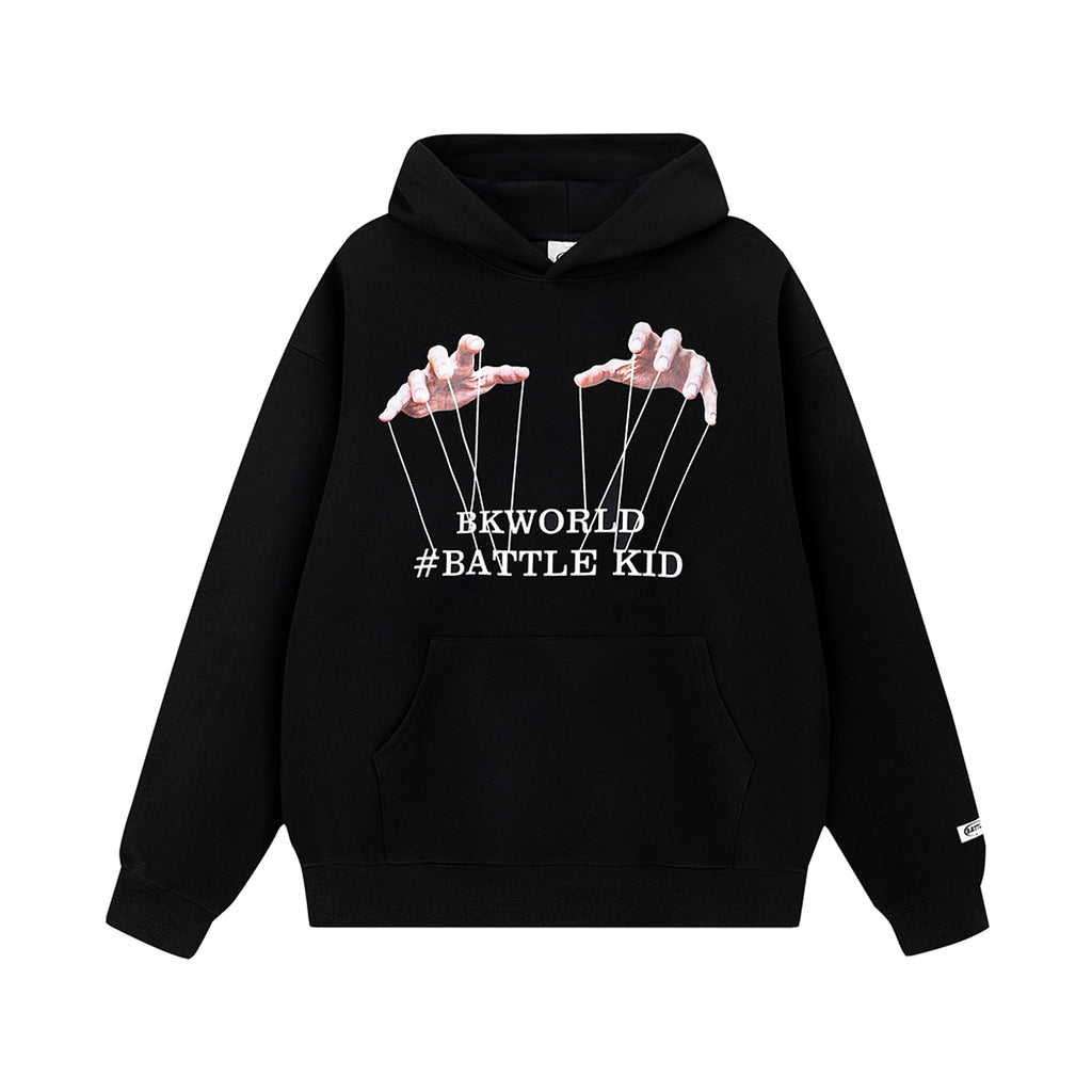 BATTLEKID - Padded Hooded Sweatshirt Sweater Men - enhanced image 12