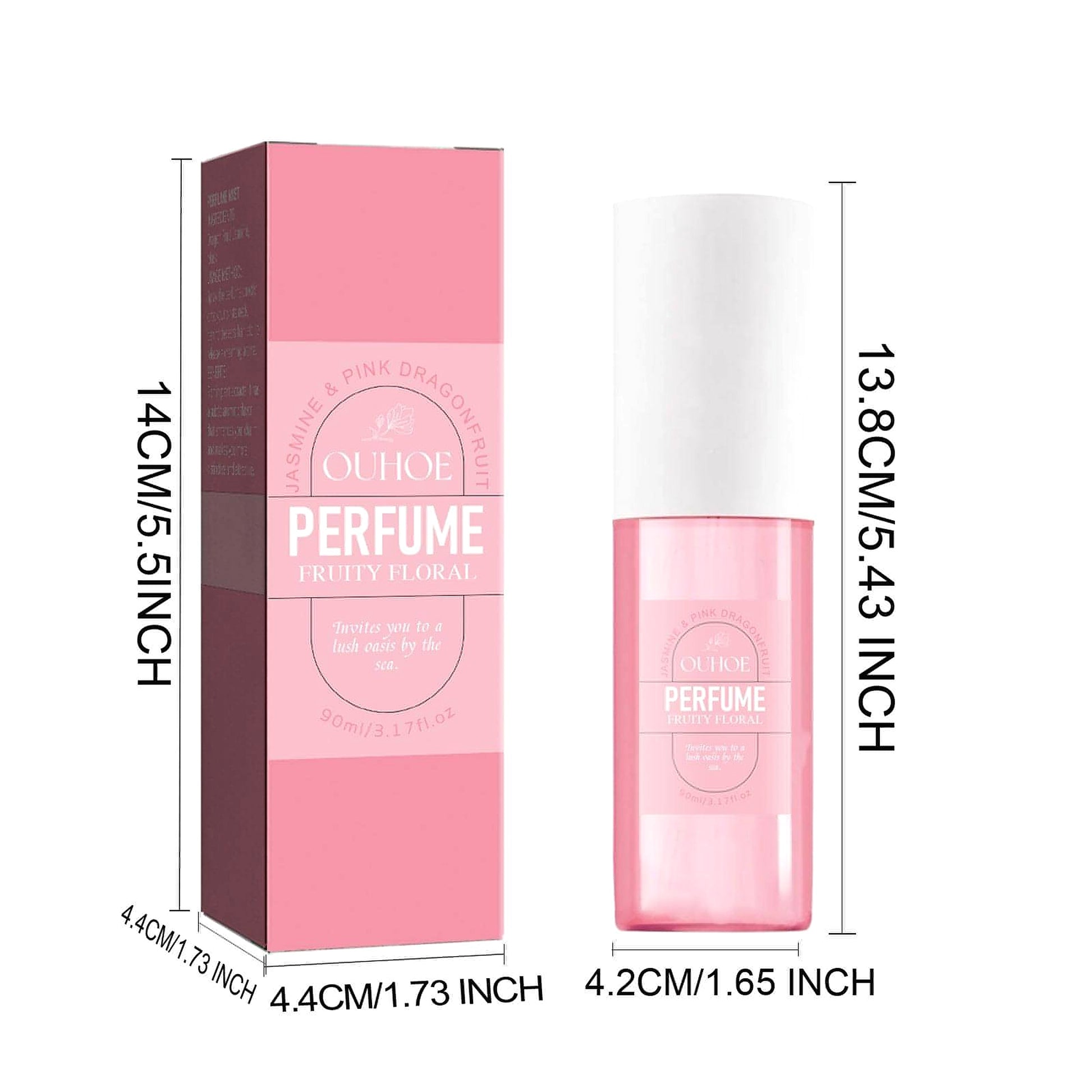 Brazilian Perfume,Fruity Fragrance Perfume Mist,Brazilian Perfume For Women Bodymoisturize Skin 3.17oz - enhanced image 12