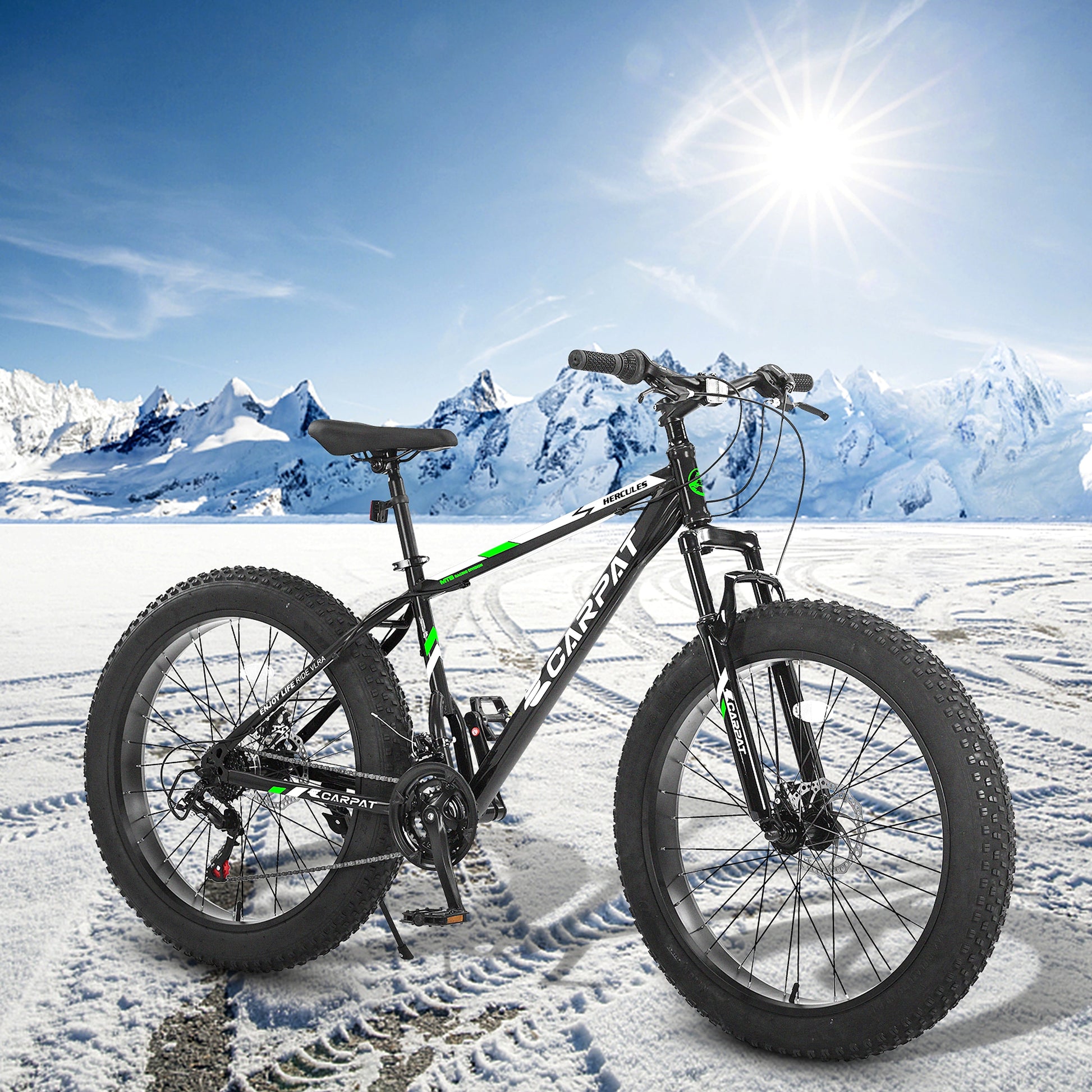 Carpat™Ruffryde – 26" Full Suspension Mountain Bike with Dual Disc Brakes (US Warehouse) - enhanced image 12