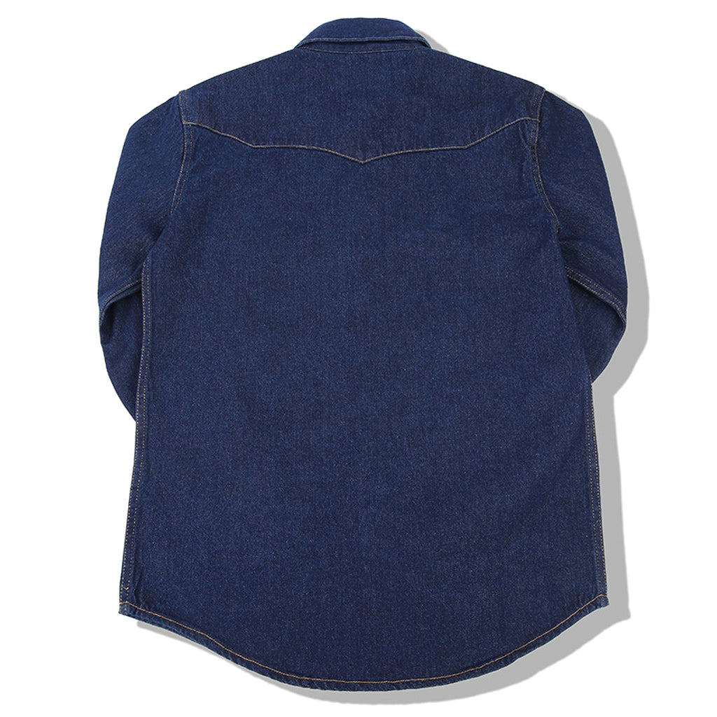 Classic Bag Flower Wash Denim Shirt - enhanced image 12