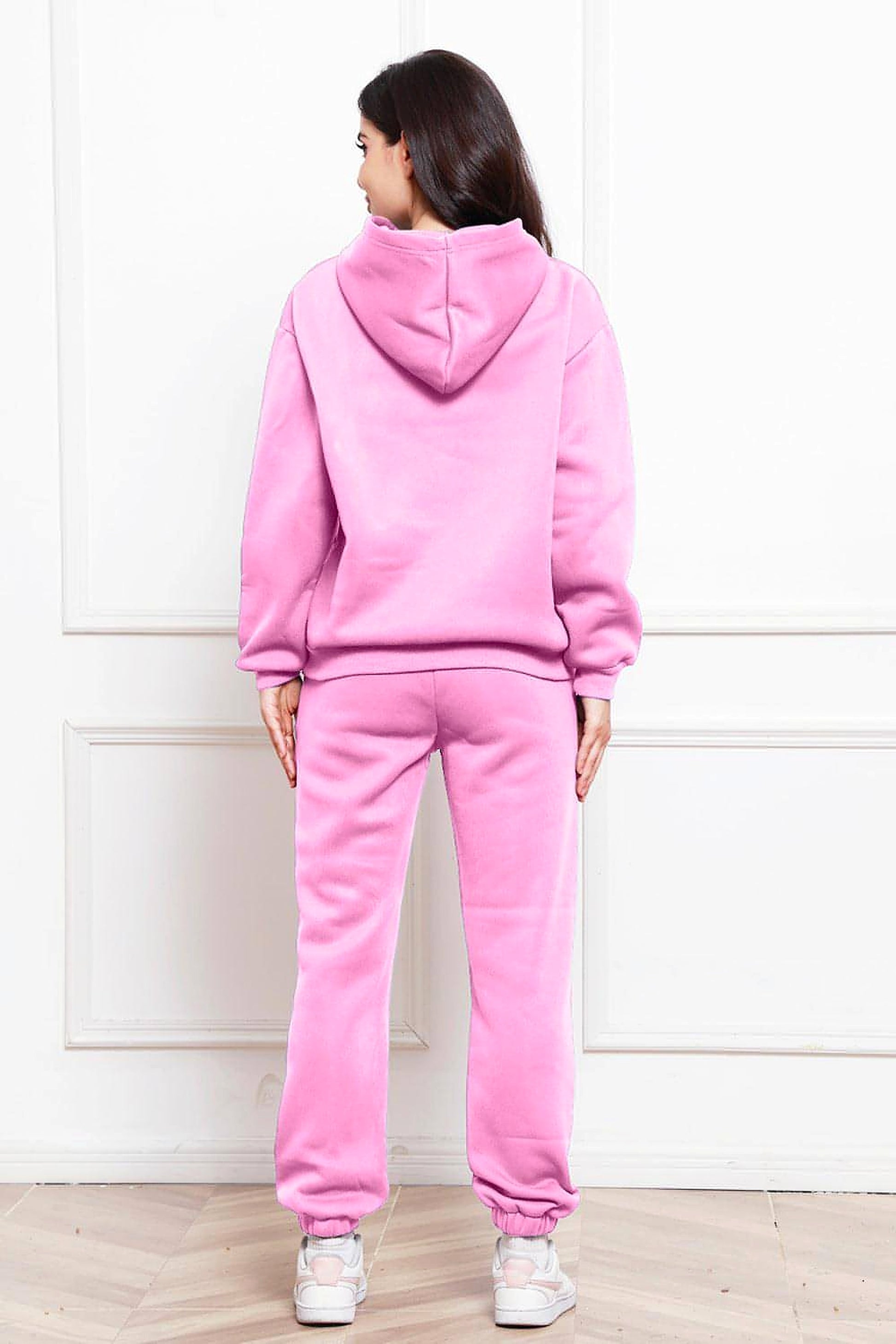 Drop Shoulder Long Sleeve Hoodie and Pants Set - enhanced image 12
