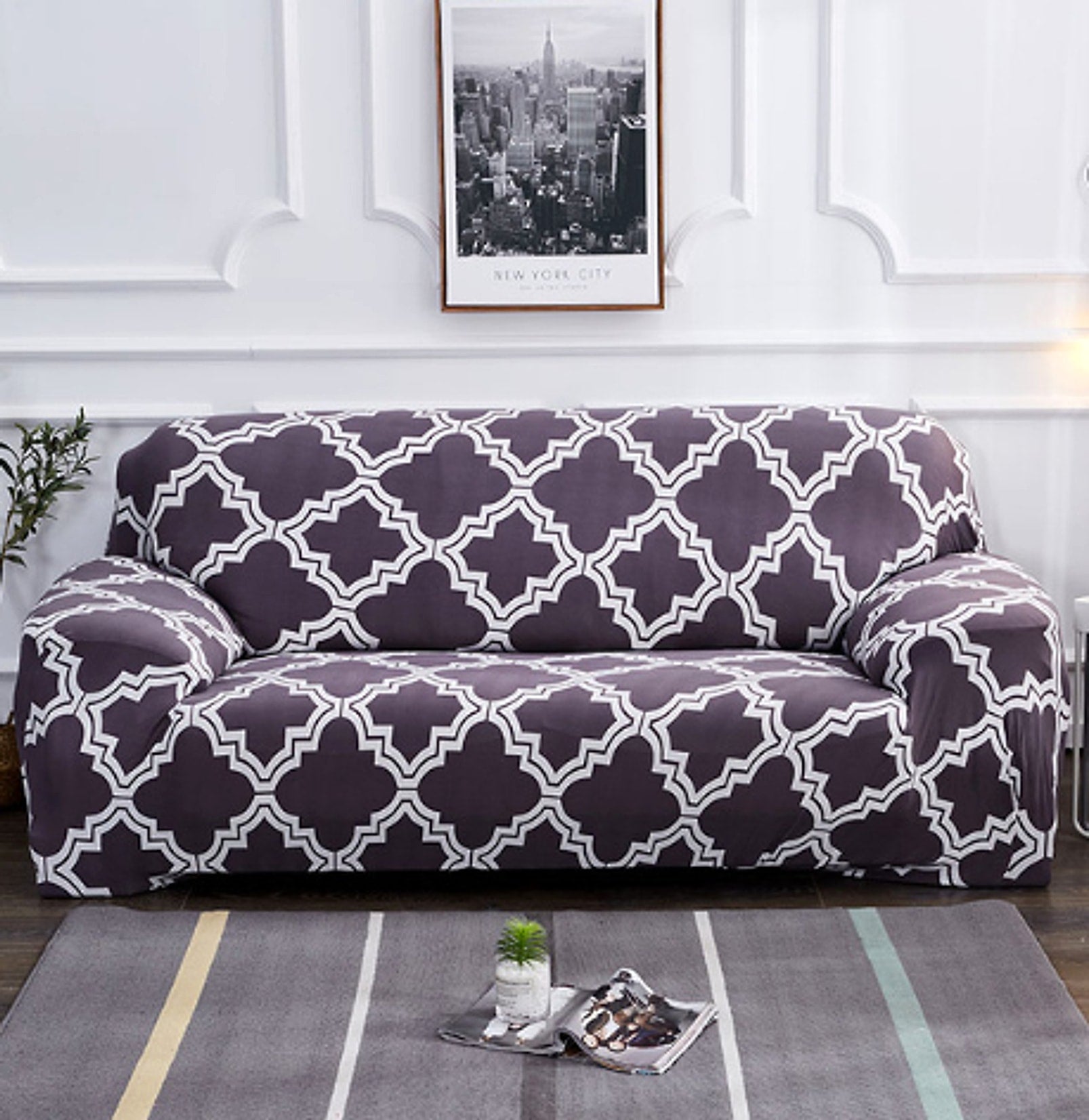 FlexiCover™ – Universal Elastic Sofa Slipcover - enhanced image 12