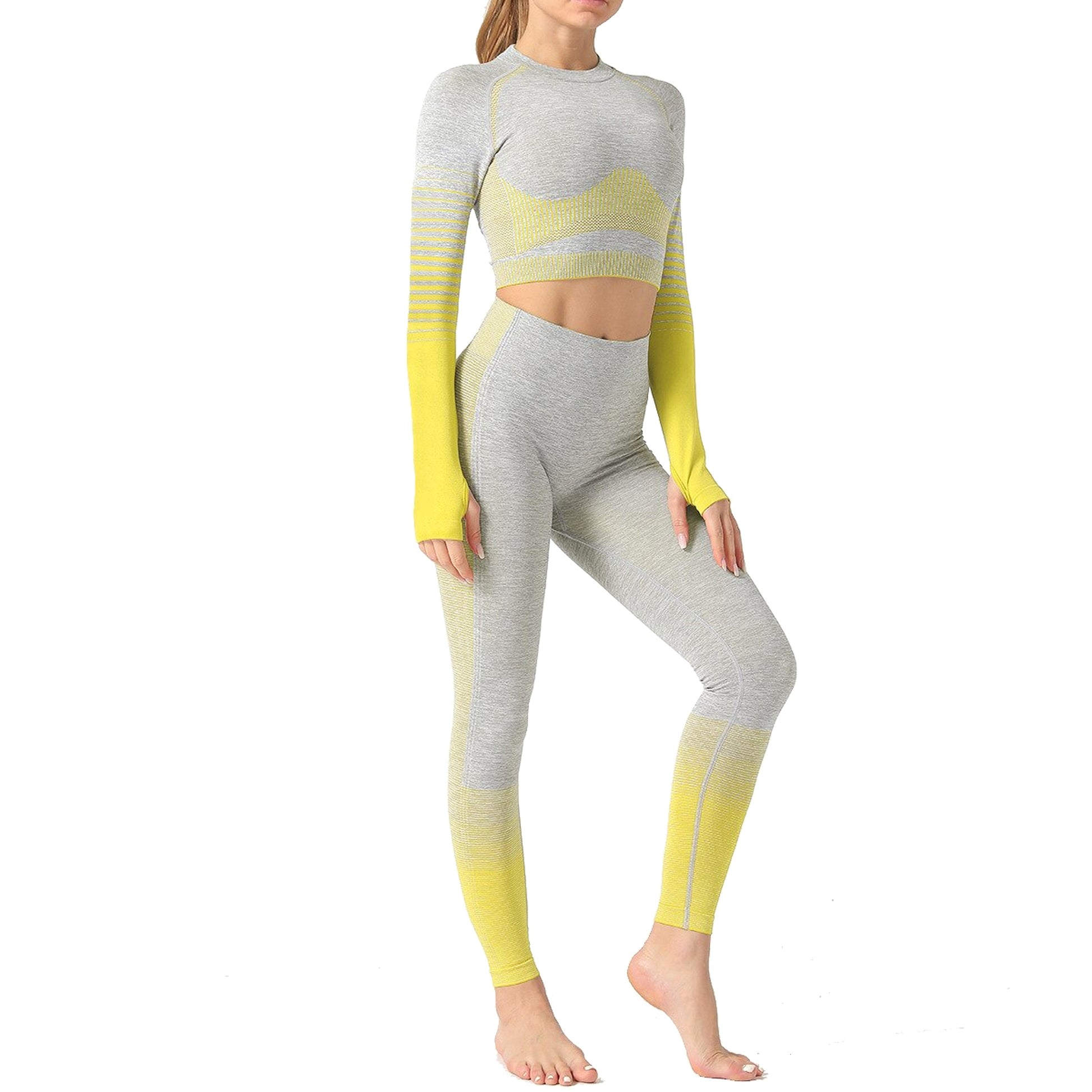 FlexSculpt™ – 2-Piece Seamless Gradient Workout Set - enhanced image 12