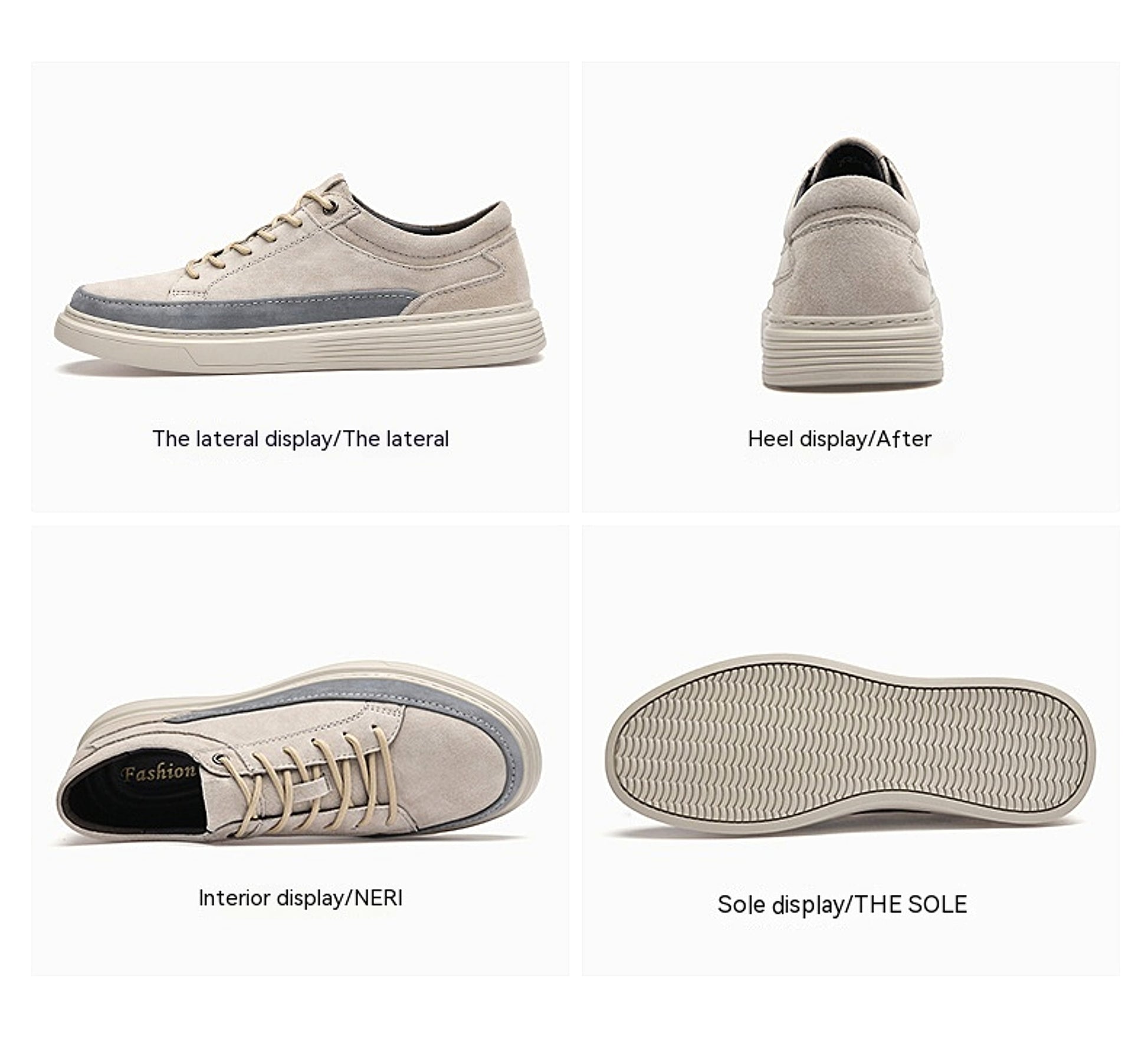 Four Seasons All-match Soft Bottom Casual Sports Skate Shoes Men - enhanced image 12