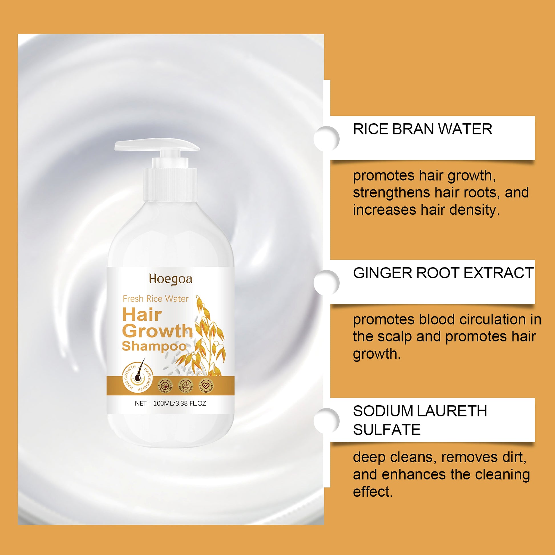 HairGrow™ Rice Water Shampoo - enhanced image 12