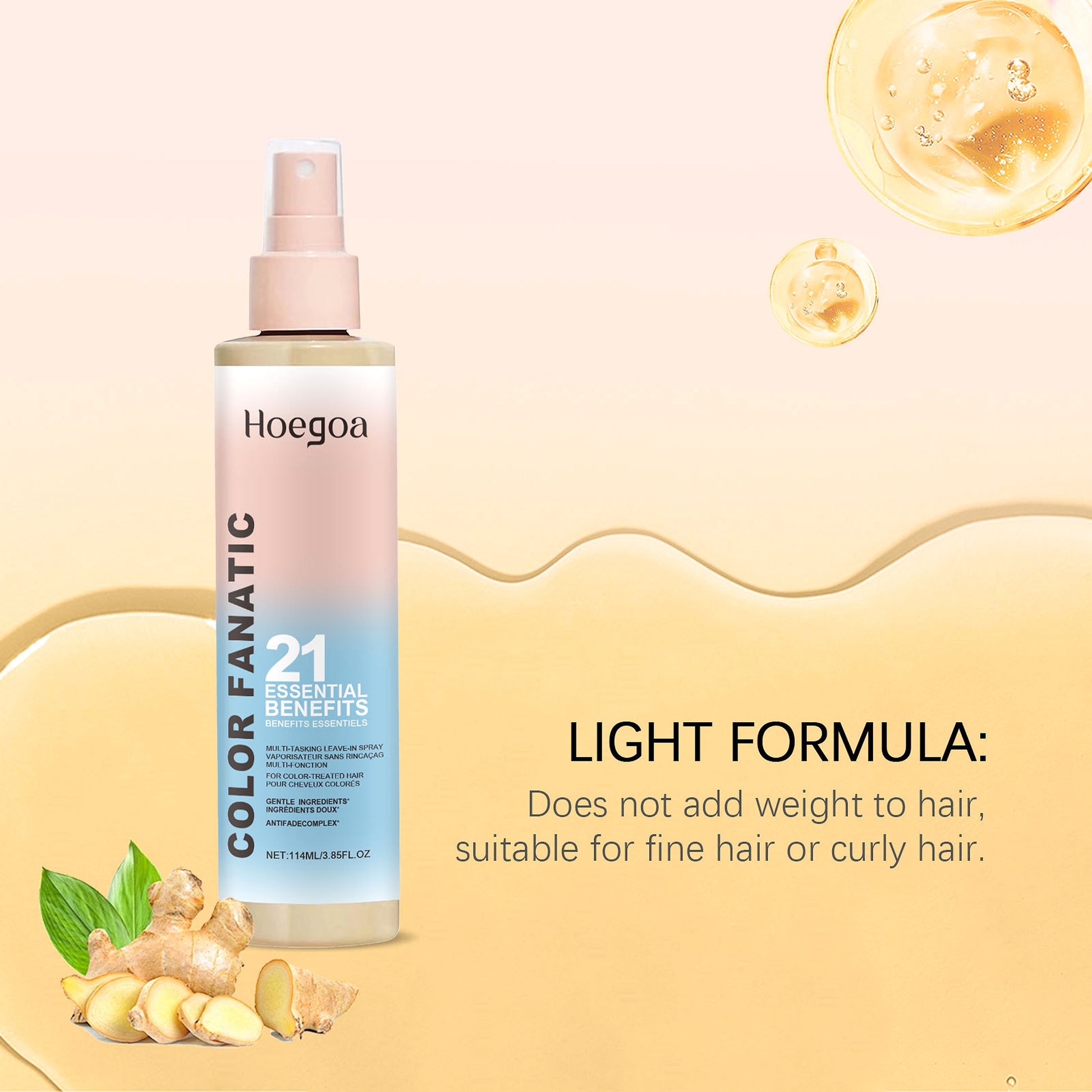 Hoegoa™ COLOR FANATIC 21-in-1 Spray – Color Protection & Smooth Shine - enhanced image 12