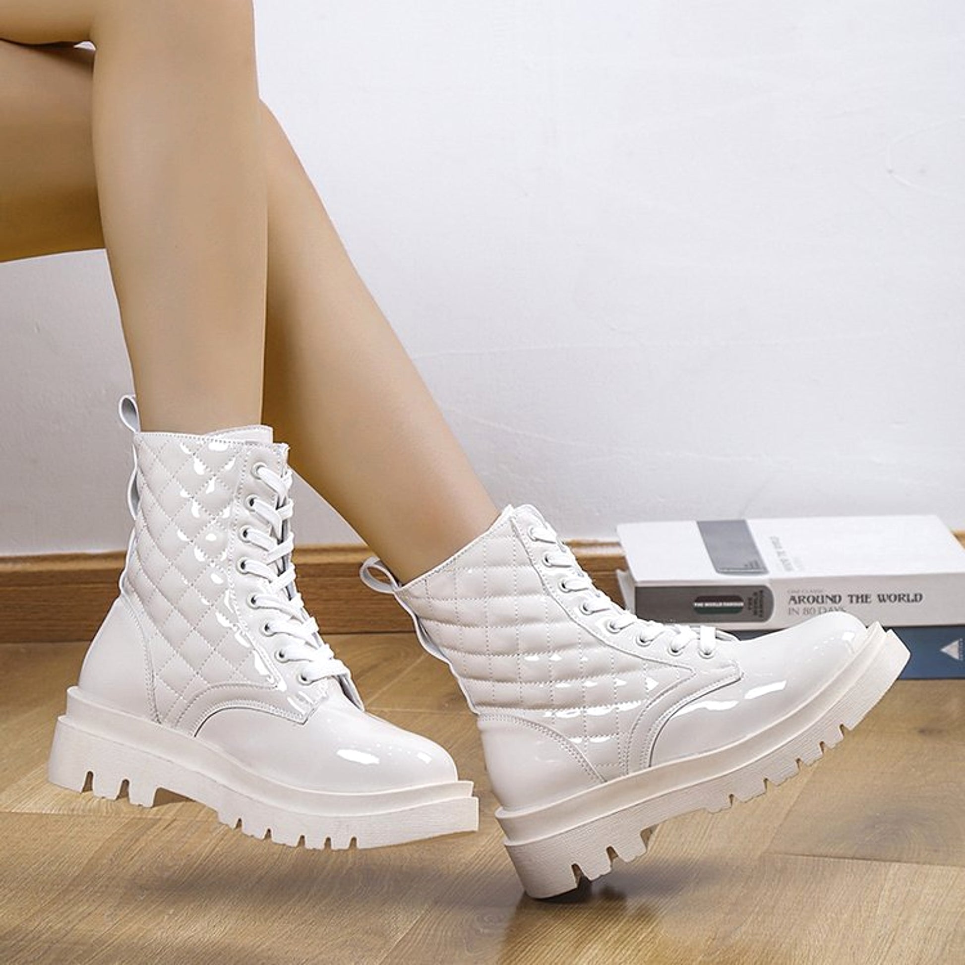 Thick-heeled Boot Women Shoes - enhanced image 12