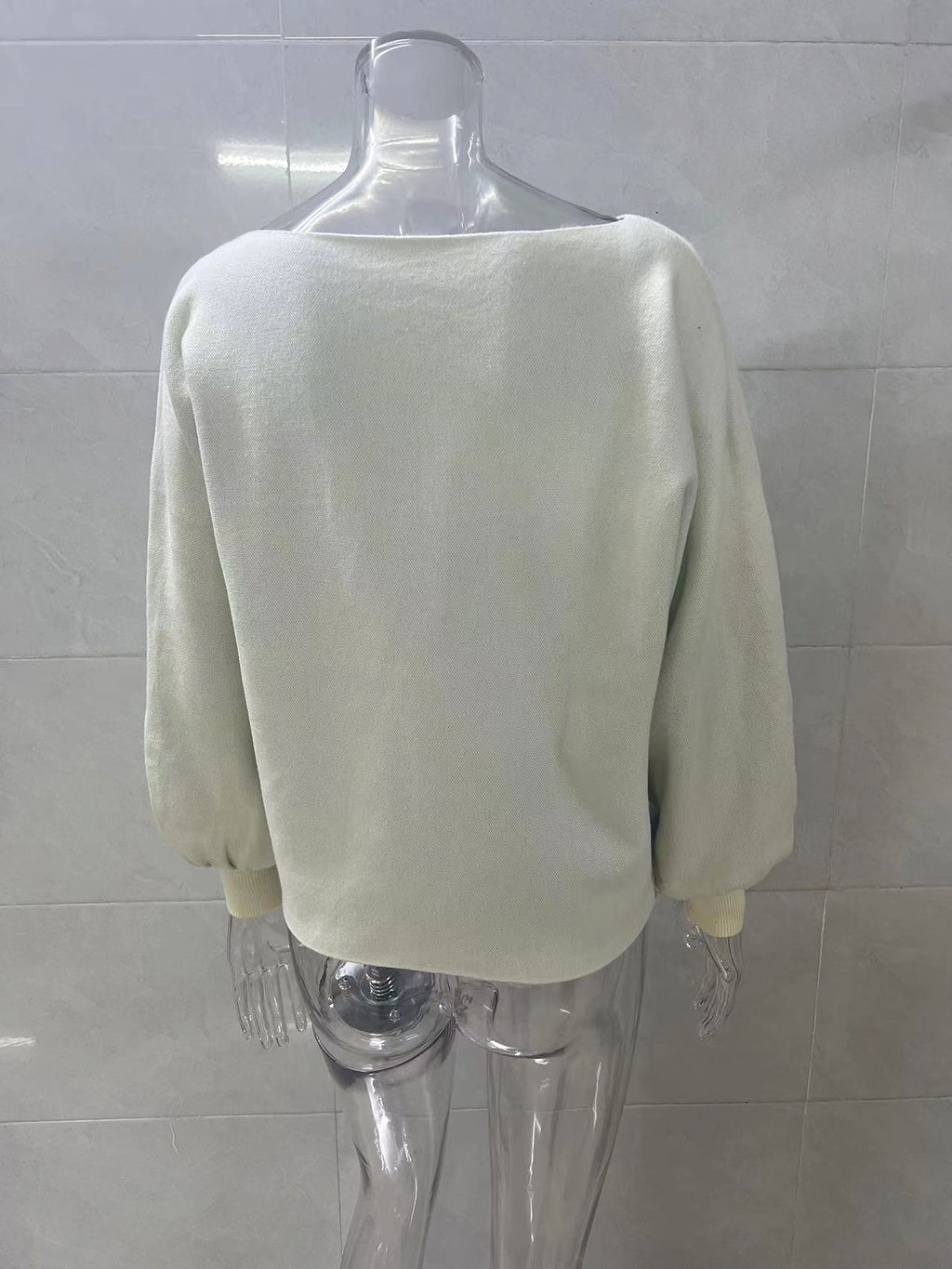 Loose Pullover Knitting Sweater Women - enhanced image 12
