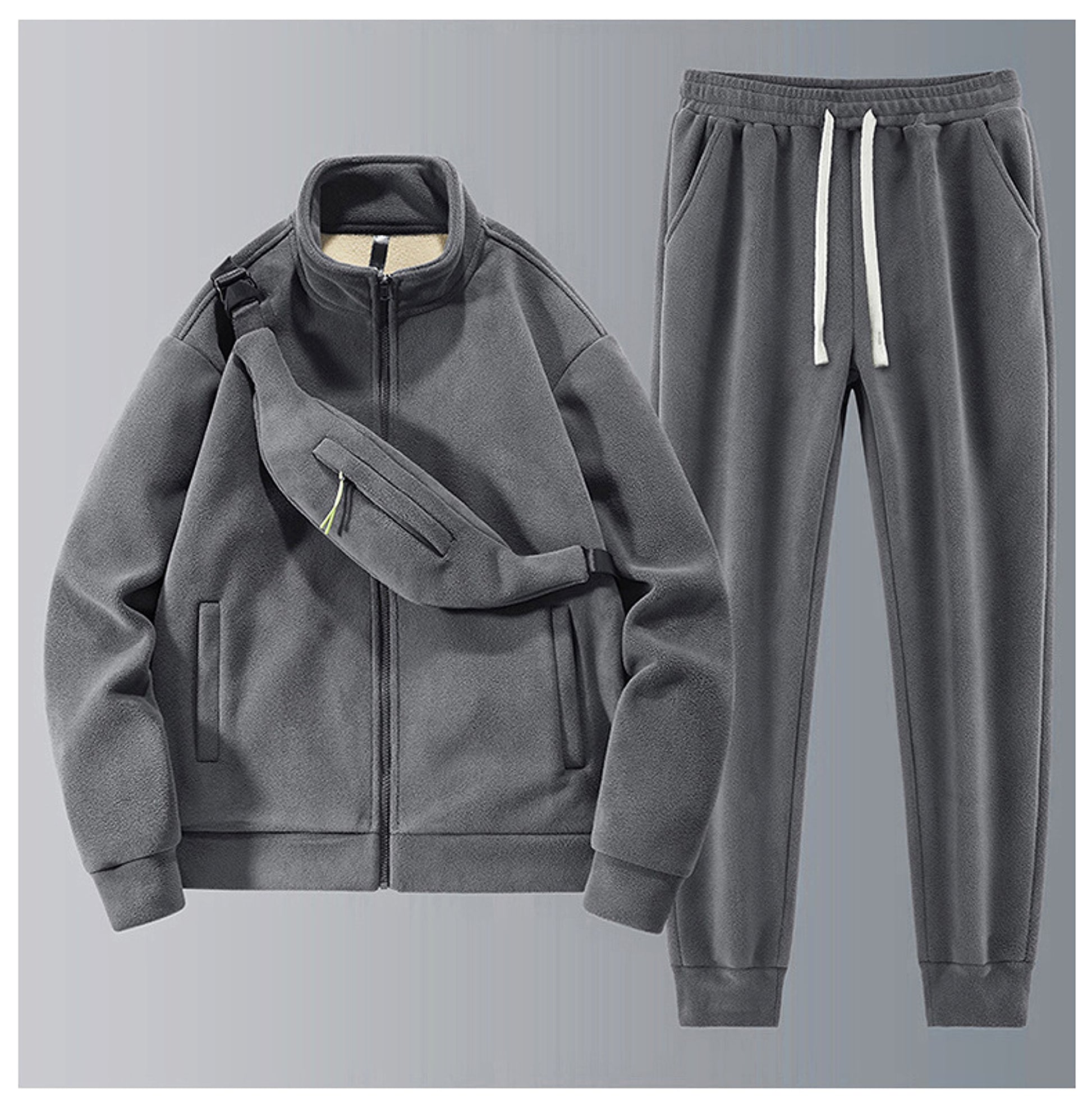Men 's Fleece Tracksuit - enhanced image 12