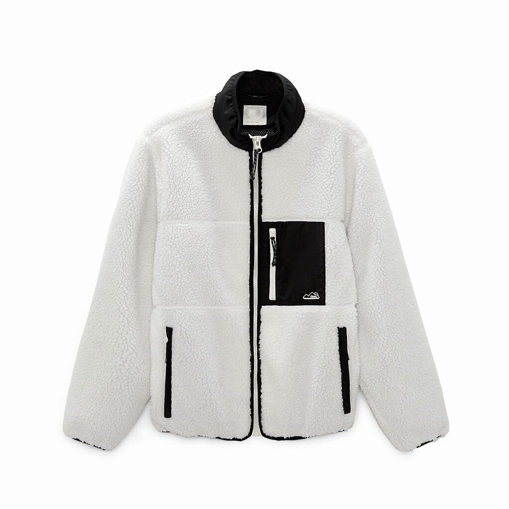 Men's Autumn And Winter Stitching Fleece Jacket Coat - enhanced image 12