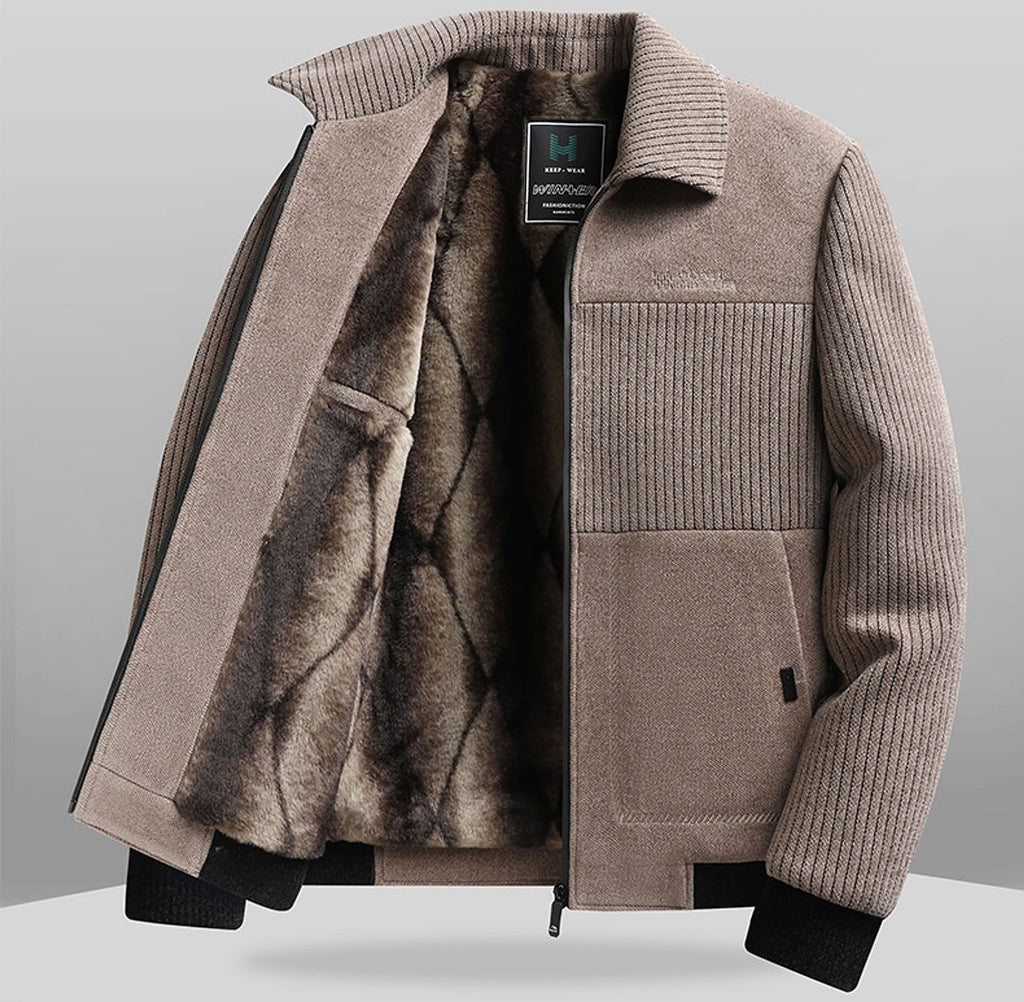 IronWool™ Padded Velvet Coat – Haute Homme Edition - enhanced image 12