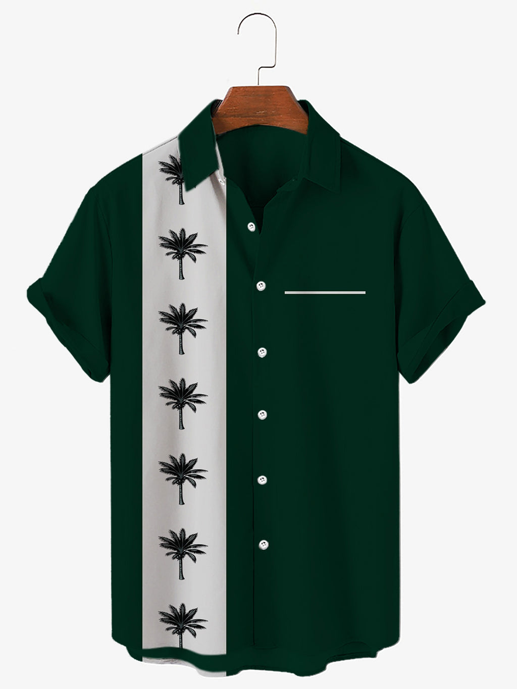 Men's Miami Vice Hawaiian DressShirt - enhanced image 12
