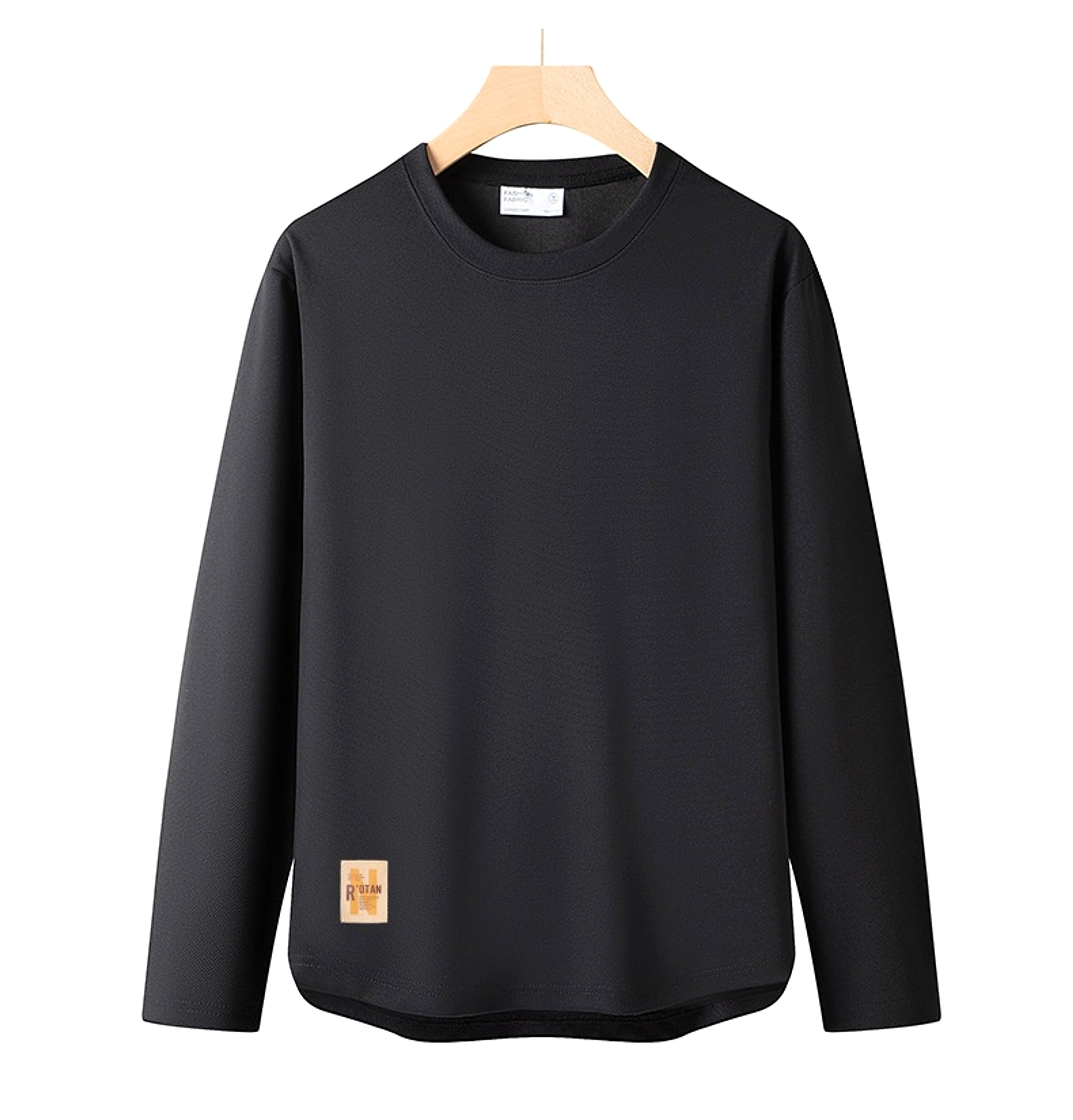 Men's Round Neck Air Layer Sweaters Menswear Youth Fashion Casual All-matching Hoodie - enhanced image 12