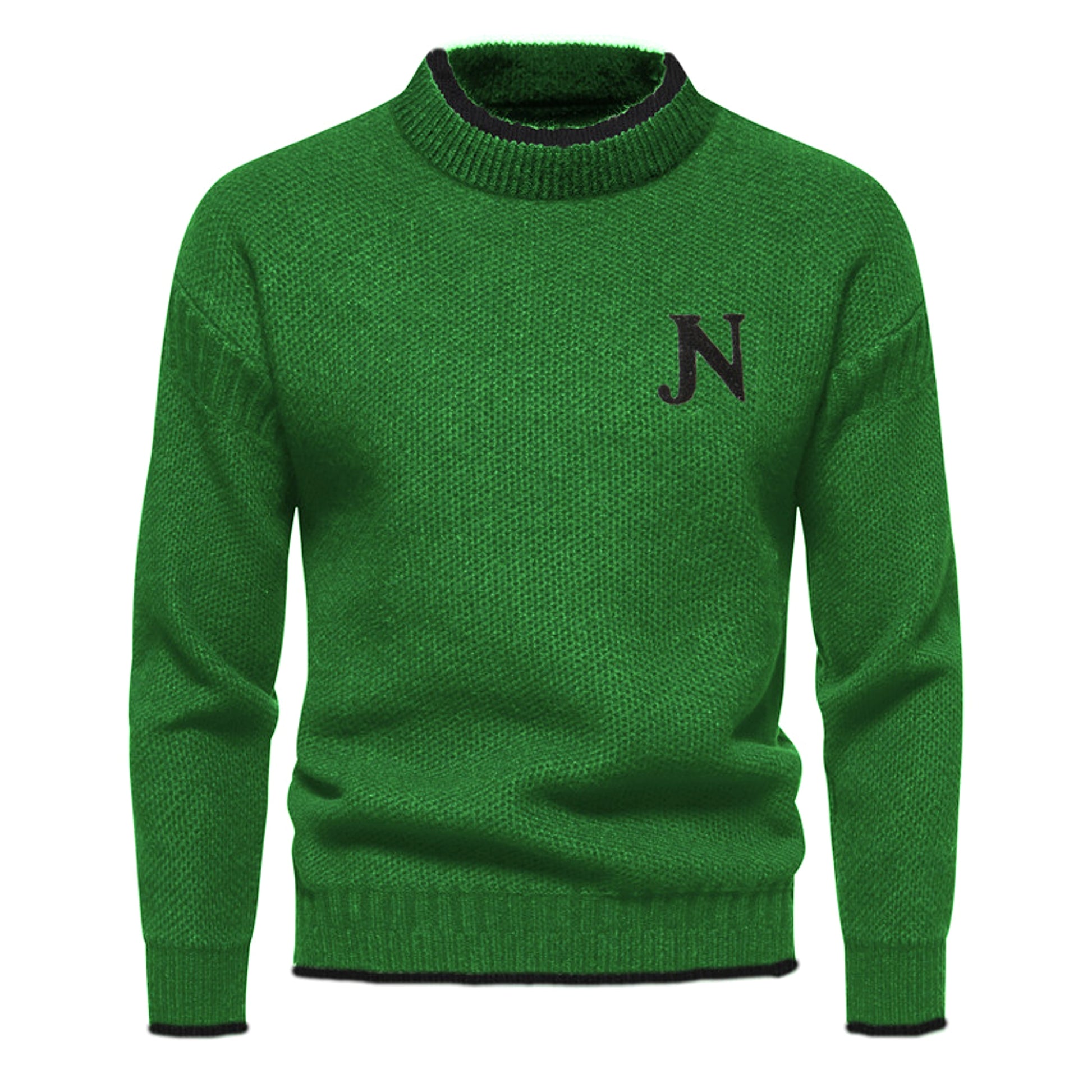 N - Profit - Trendy Leisure Warm Knitted Bottoming Youth Sweater Men - enhanced image 12