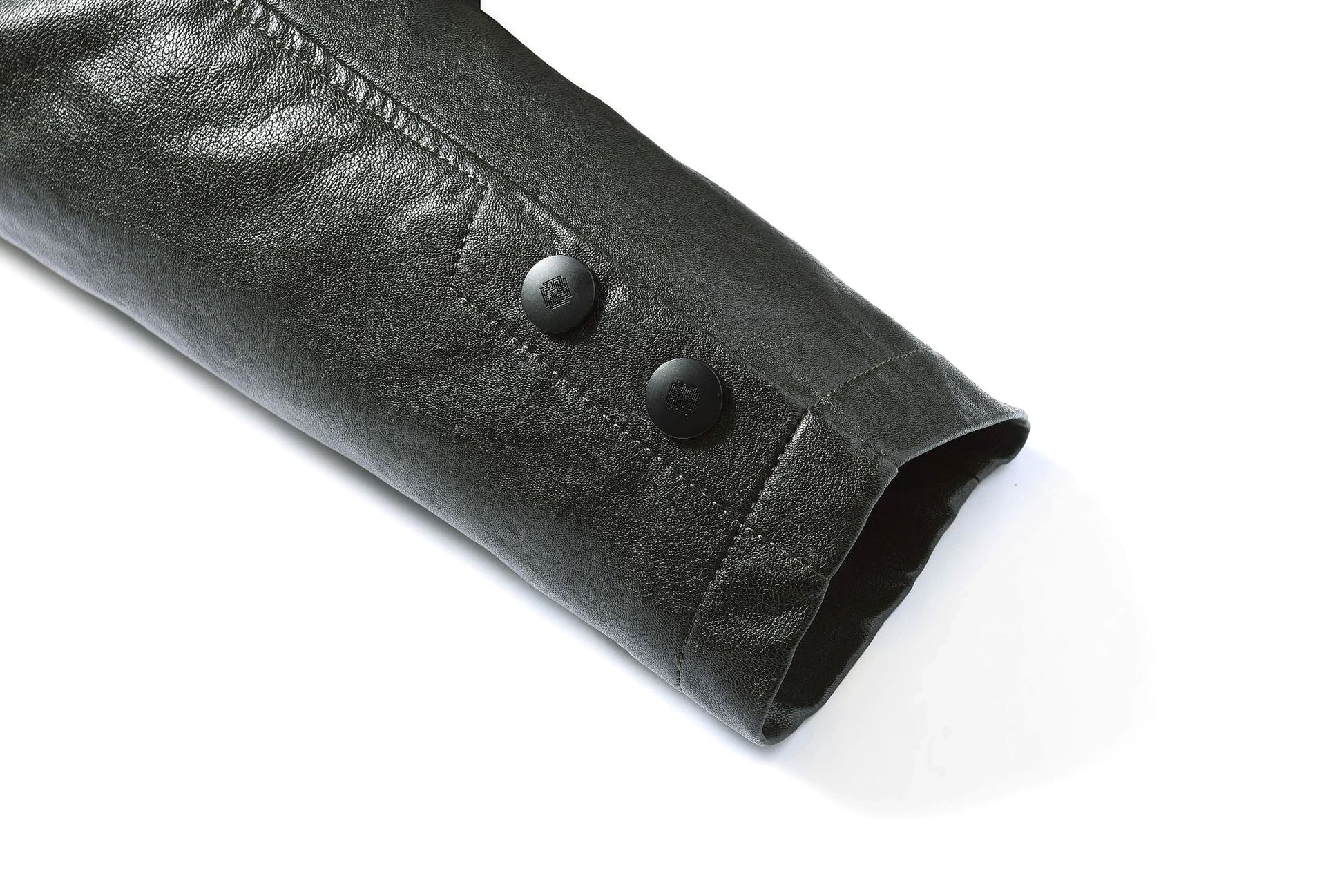 Real Leather Men's Winter Jacket – Thickened & Fleece-Lined Elegance - enhanced image 12