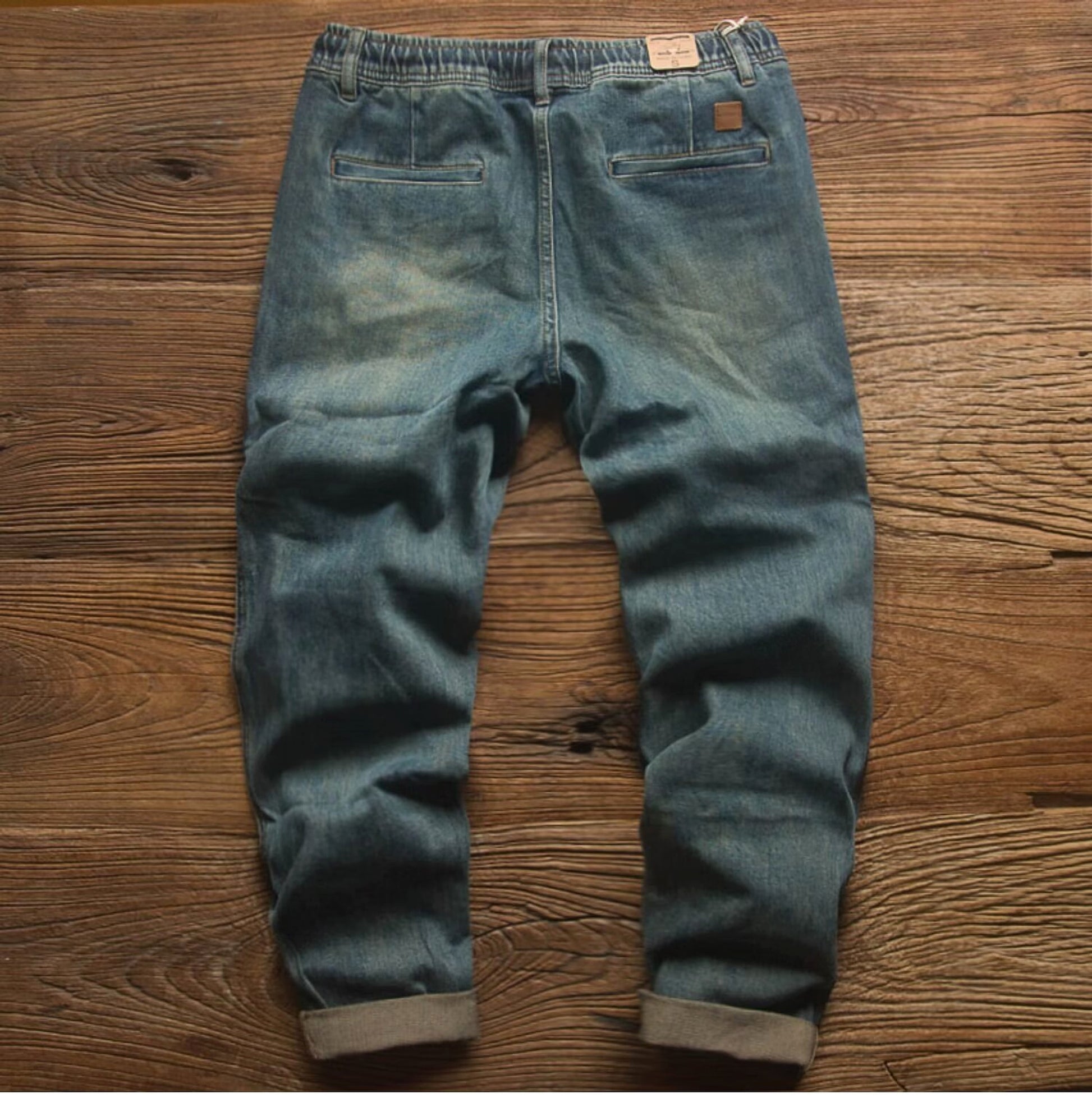 UrbanFlex Denim Joggers – Haute Edition 25 - enhanced image 12