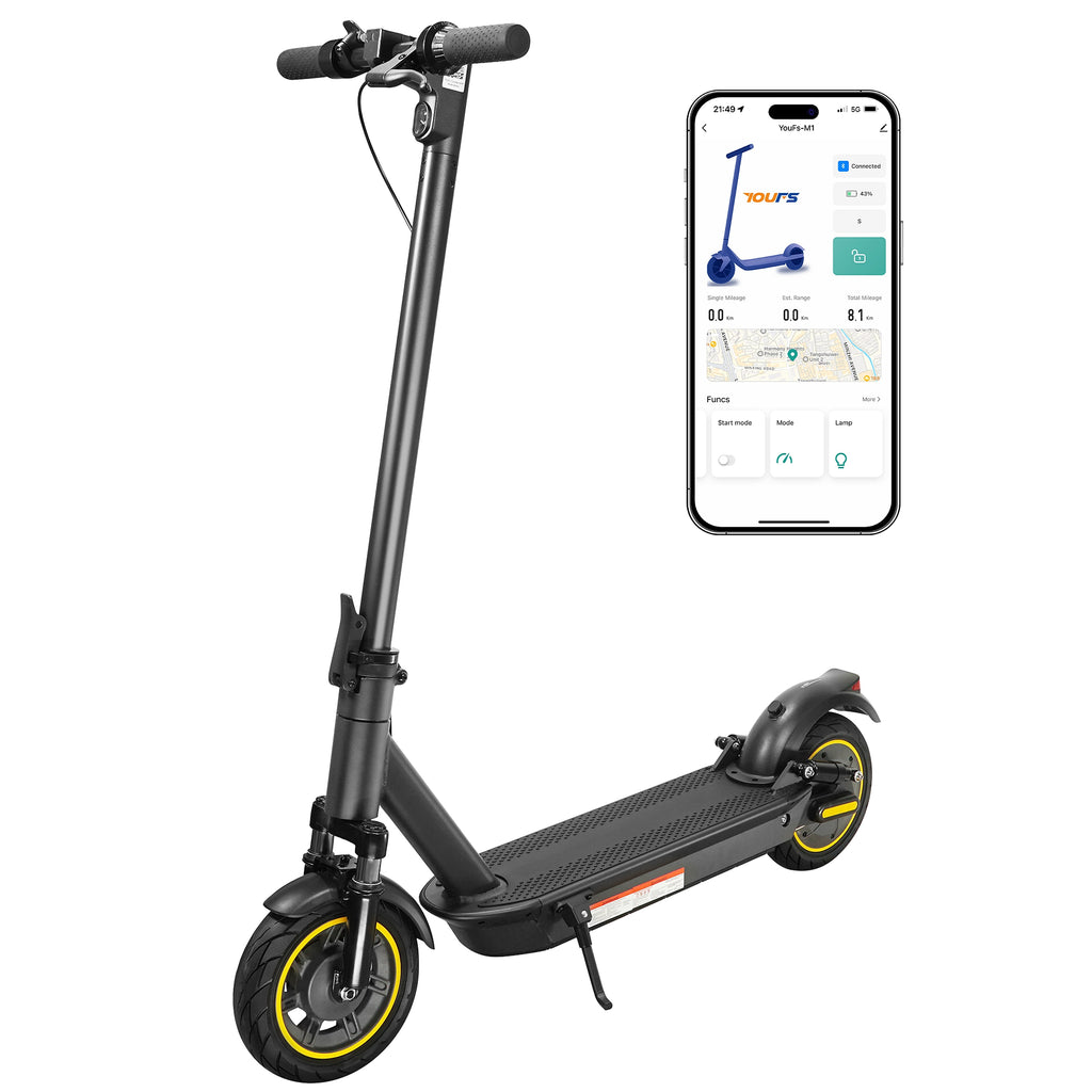 VoltStrider™ DMAXX – 10" App-Connected Electric Scooter (350W, Foldable, Anti-Theft) - enhanced image 12
