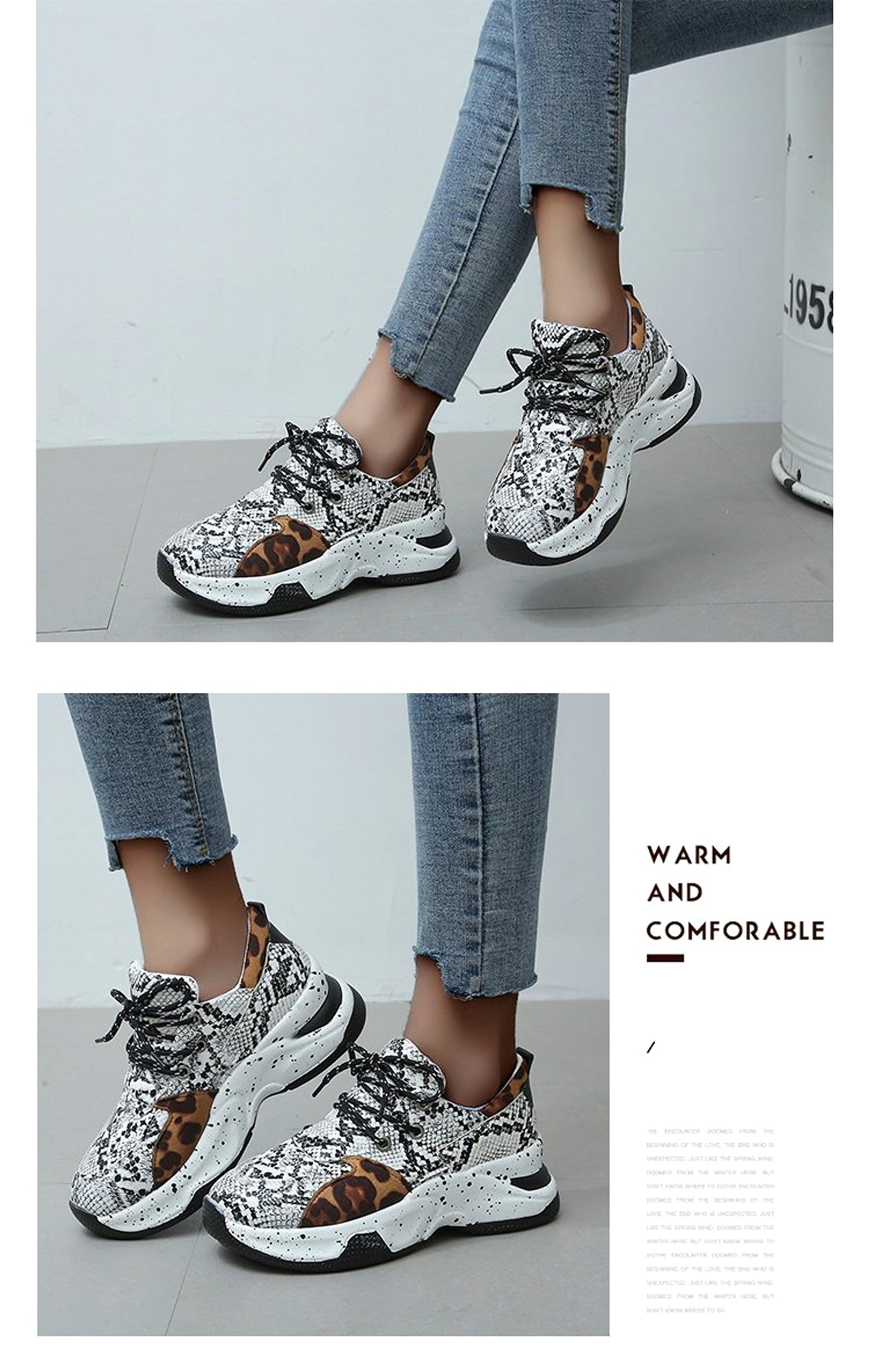 WILDWALK™ PrintRun – Leopard Print Sneakers for Women with Sporty Flair - enhanced image 12