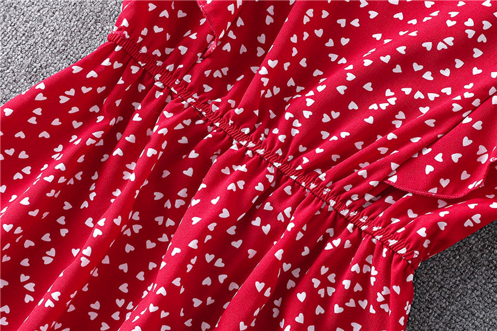 Women's Polka Dot Chiffon Loose And Versatile Dress - enhanced image 12