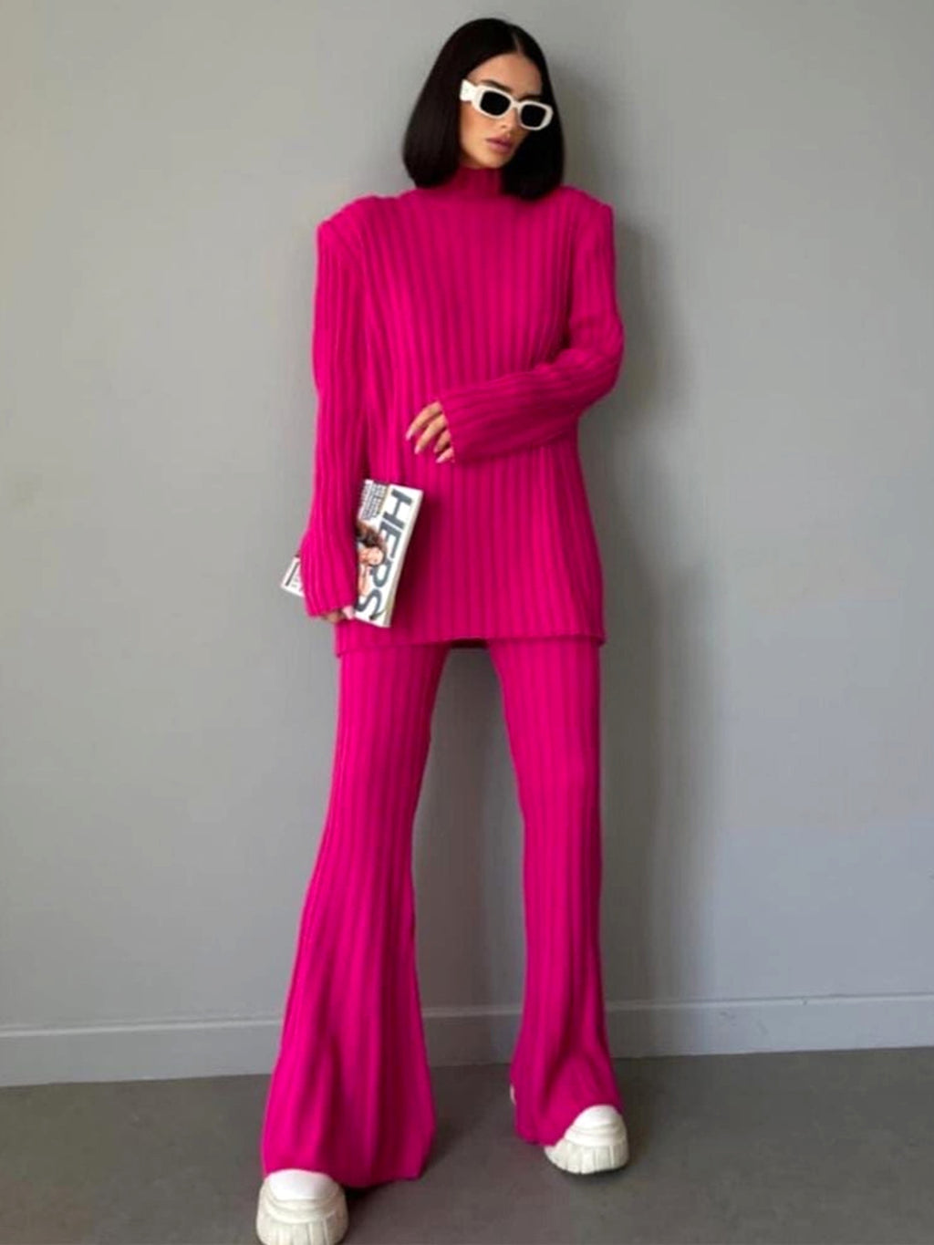 Women's Knitwear Pants Woolen (Tracksuit) - enhanced image 12