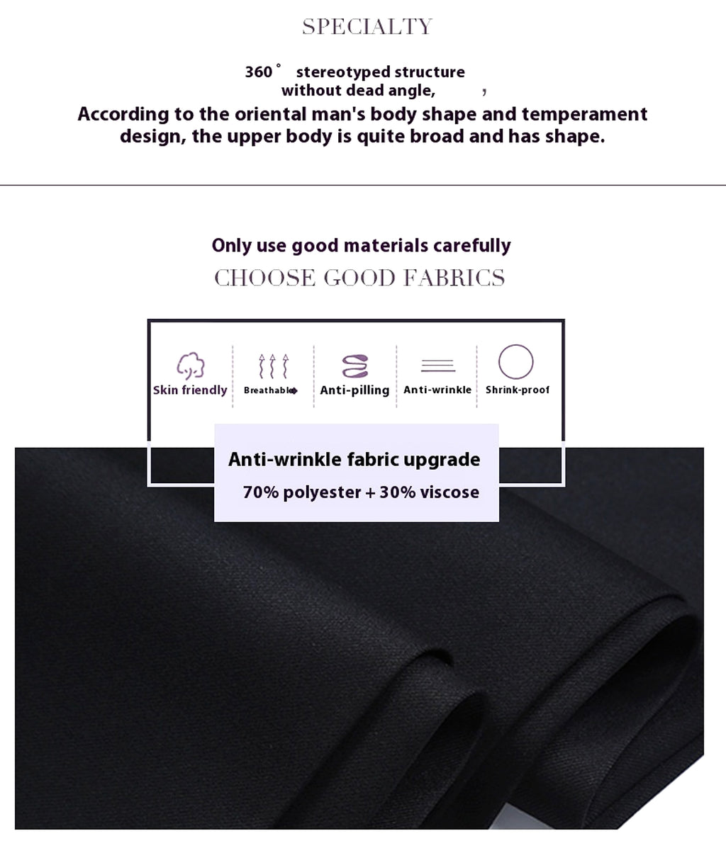 Veridien™ – Korean Slim Fit 3-Piece Suit - enhanced image 13
