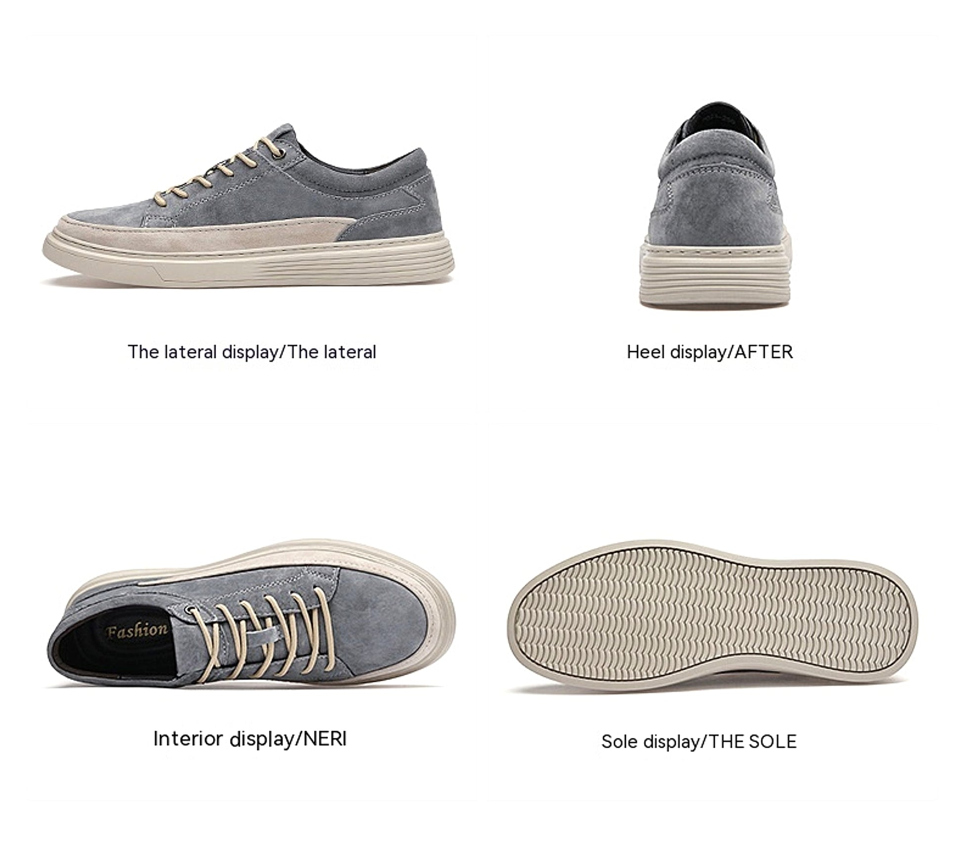 Four Seasons All-match Soft Bottom Casual Sports Skate Shoes Men - enhanced image 13