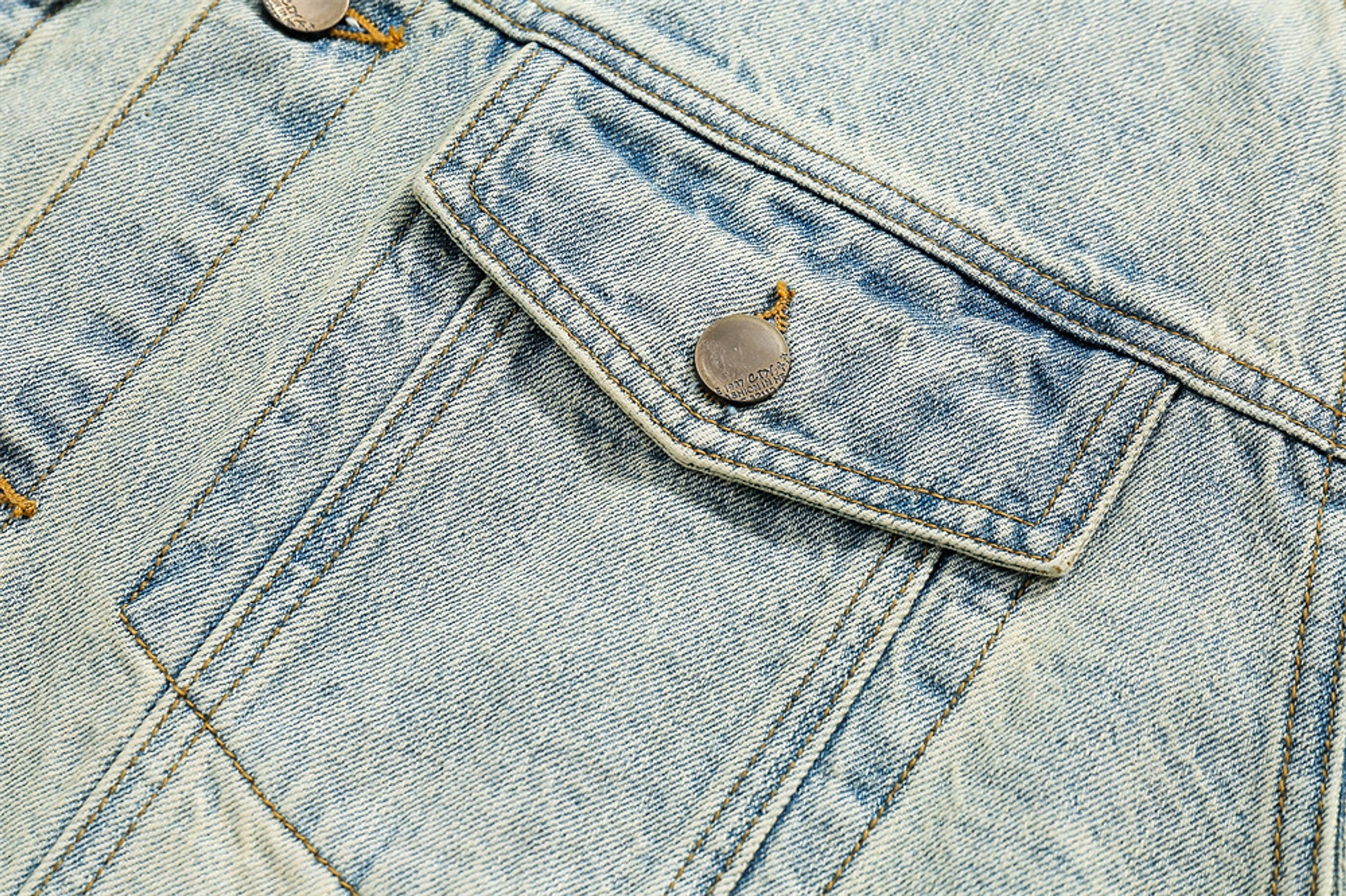 A.1  High Street Old Washing Water Denim Jacket  Women - enhanced image 13