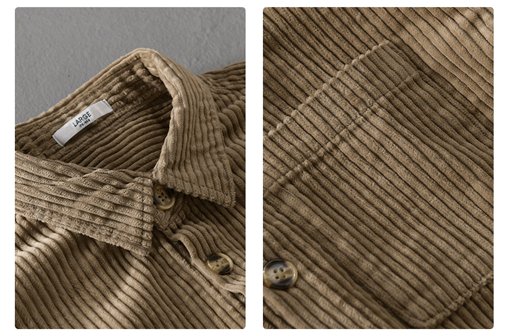 VelvEdge™ – Heavy Corduroy Overshirt Jacket - enhanced image 13