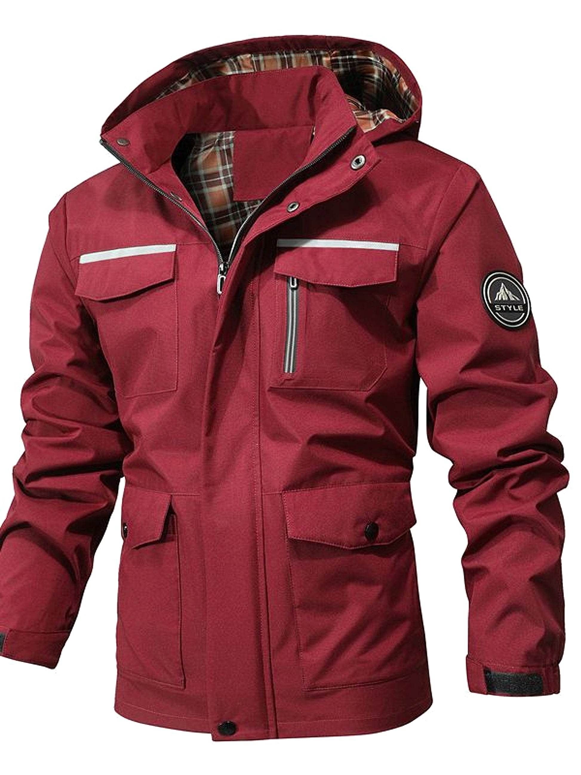 Men’s Mid-Length Hooded Trench Coat – Clean, Smart, Reliable - enhanced image 13