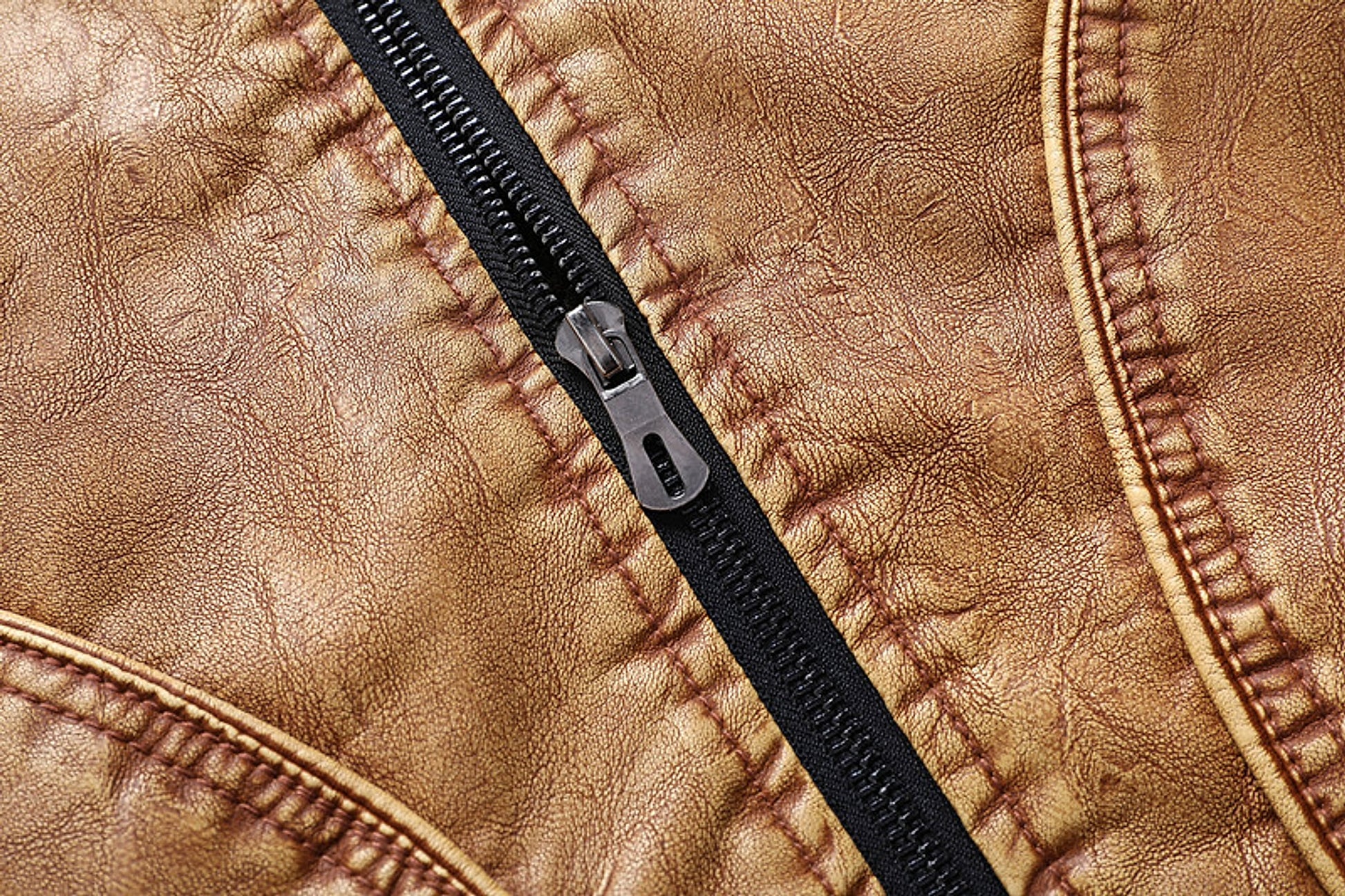Men's Fashion Casual Polo Collar Zipper Jacket - enhanced image 13