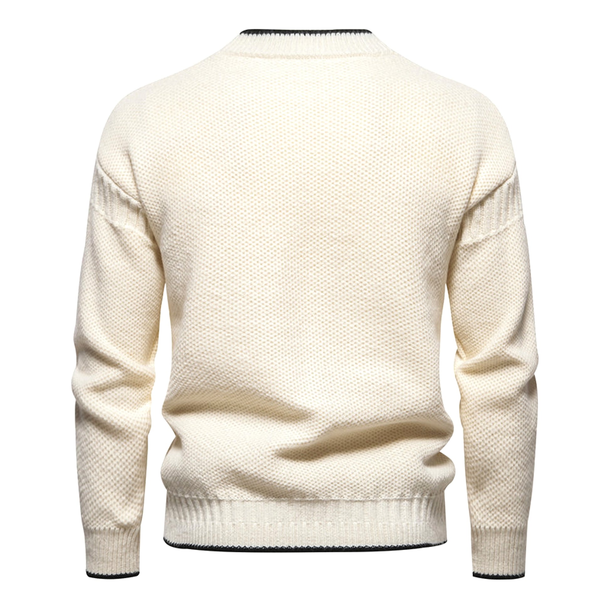 N - Profit - Trendy Leisure Warm Knitted Bottoming Youth Sweater Men - enhanced image 13