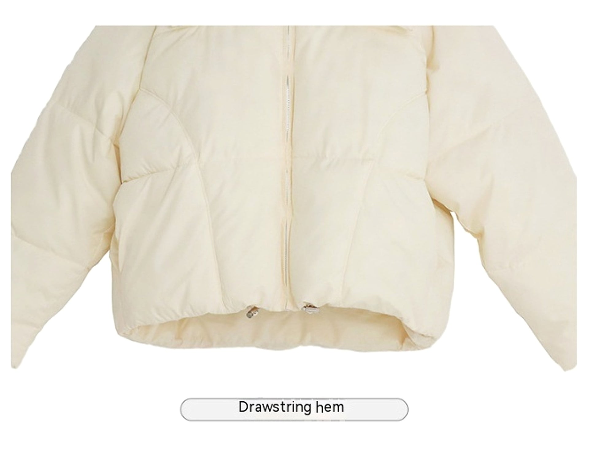 Puffy Hooded Bread Short Cotton-padded Jacket For Women Thick Loose - enhanced image 13