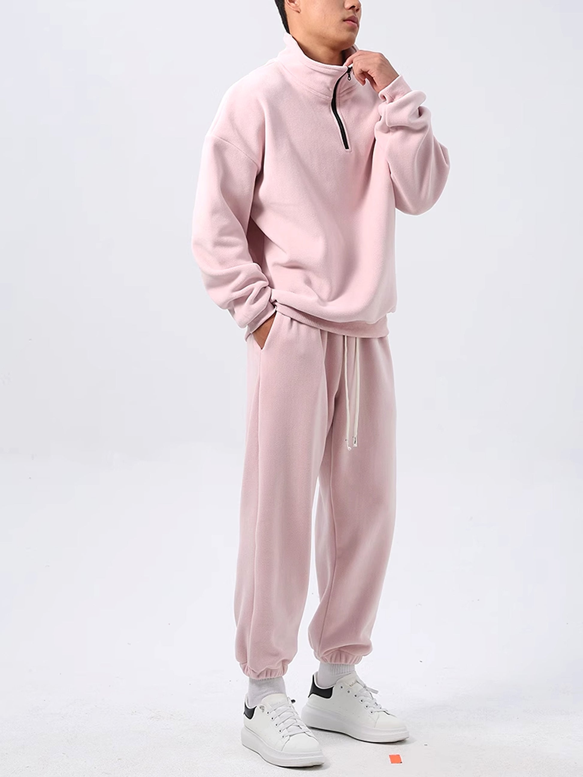 Men's Fleece Tracksuit – Wide Fit, Ultimate Comfort - enhanced image 13