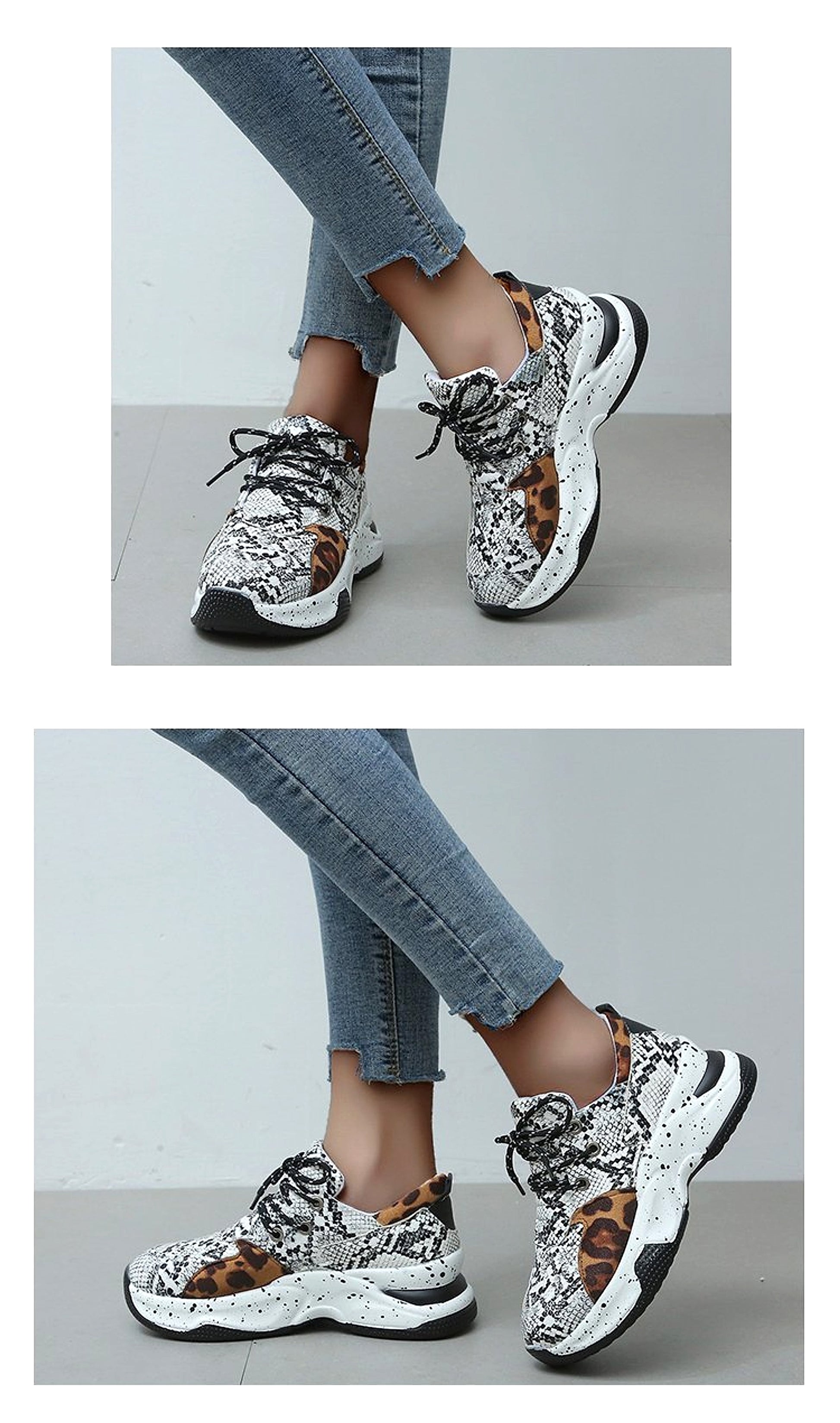 WILDWALK™ PrintRun – Leopard Print Sneakers for Women with Sporty Flair - enhanced image 13