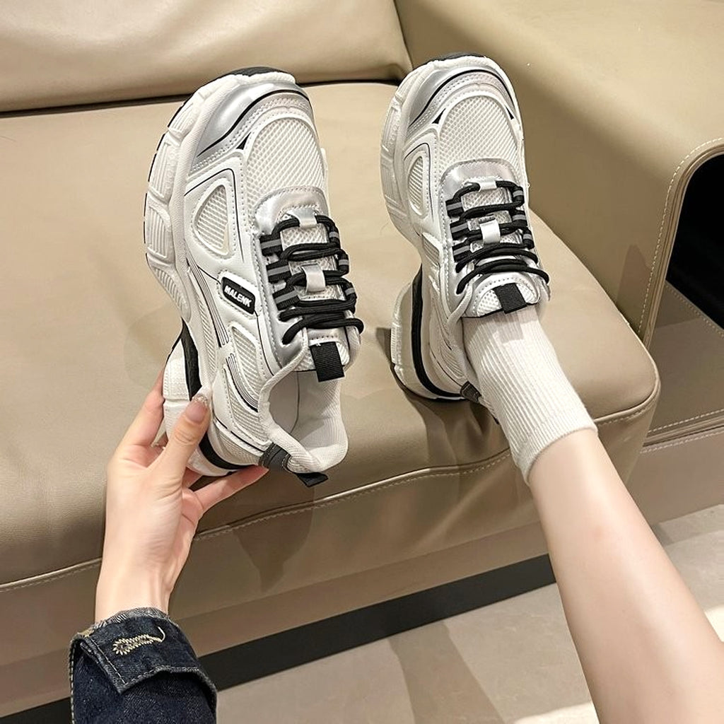 Casual Sneaker Women's All-match Mesh Surface Platform - enhanced image 14