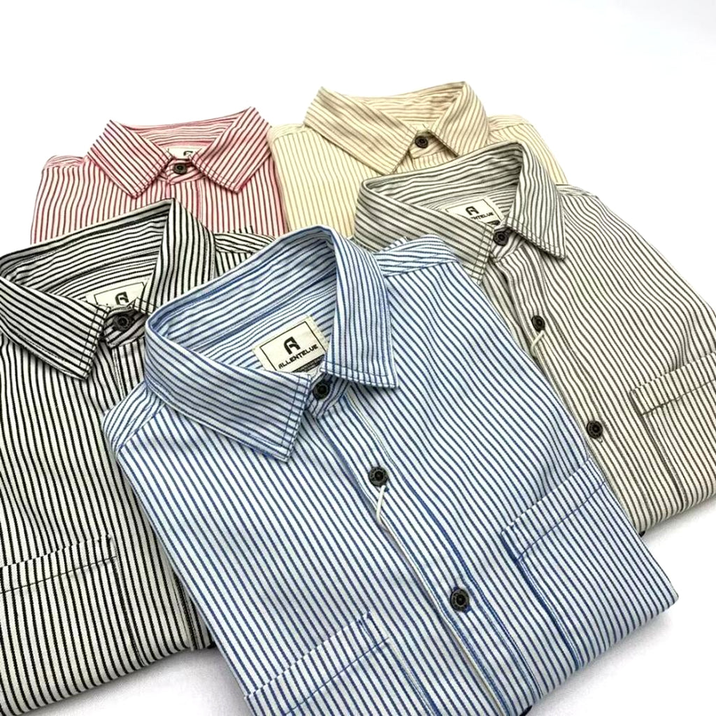 Letter Long Sleeve Loose Boys Summer Trendy All-match Casual DressShirt - enhanced image 14