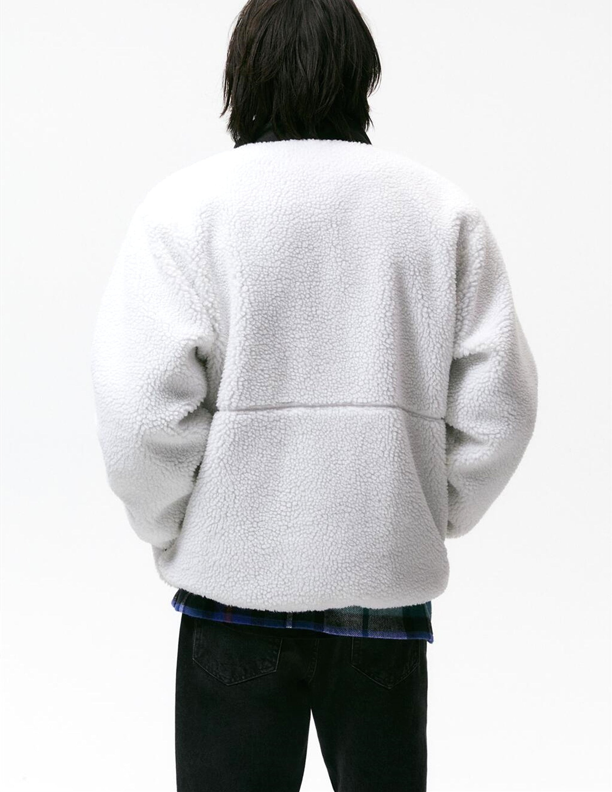 Men's Autumn And Winter Stitching Fleece Jacket Coat - enhanced image 14