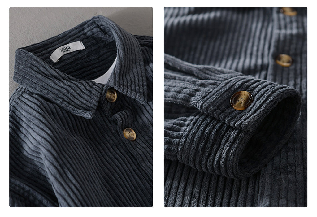 VelvEdge™ – Heavy Corduroy Overshirt Jacket - enhanced image 14