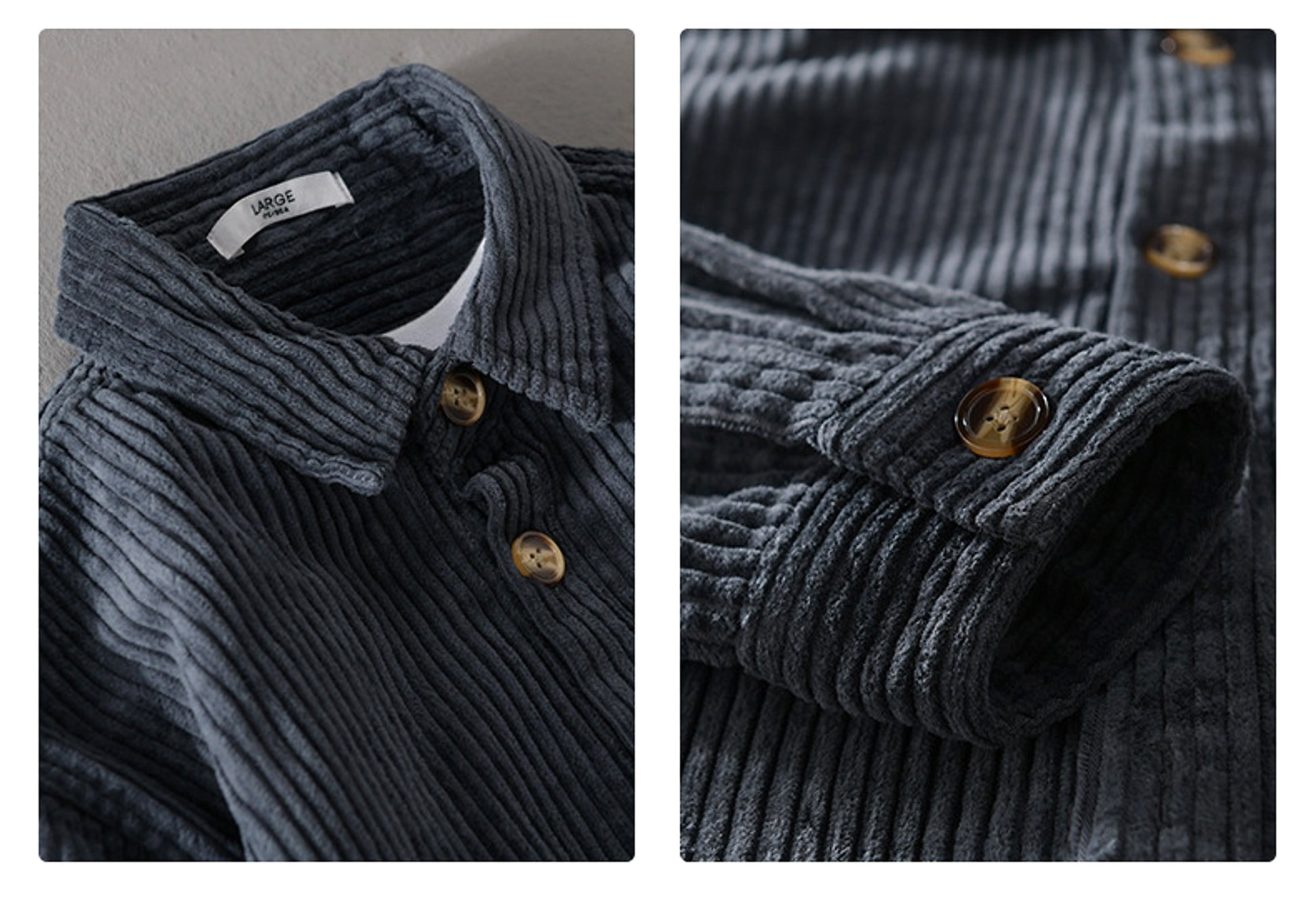 VelvEdge™ – Heavy Corduroy Overshirt Jacket - enhanced image 14